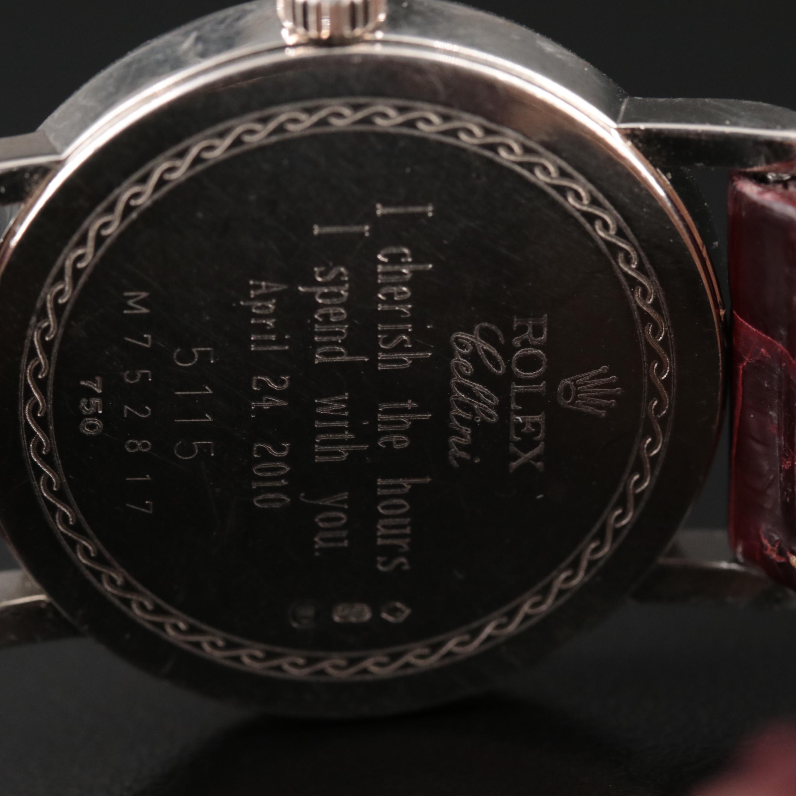 18K Rolex Cellini Manual-Wind Watch