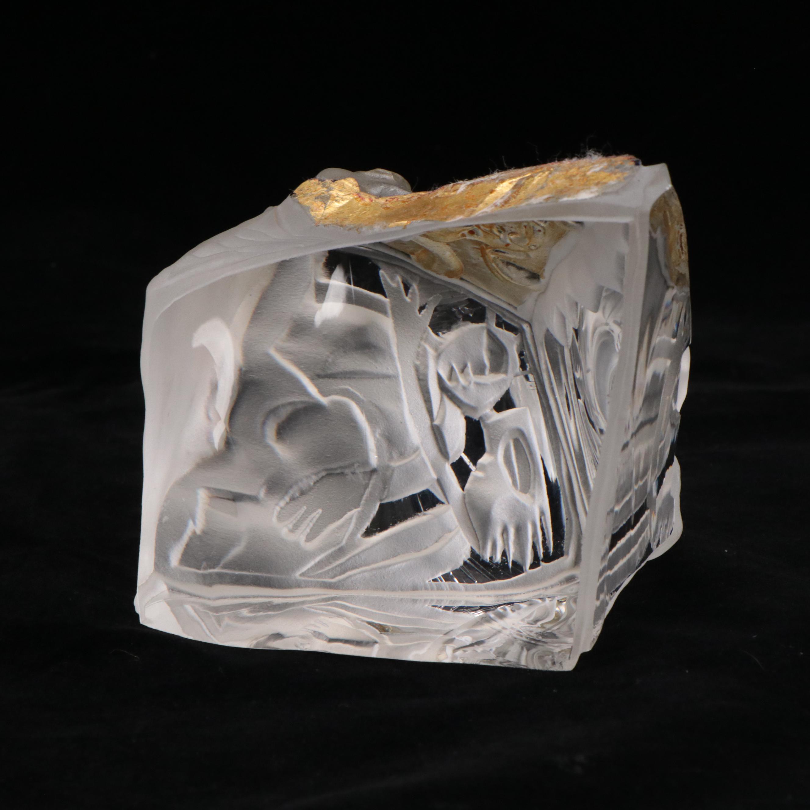 Raymond Martinez Glass Sculpture, 1999