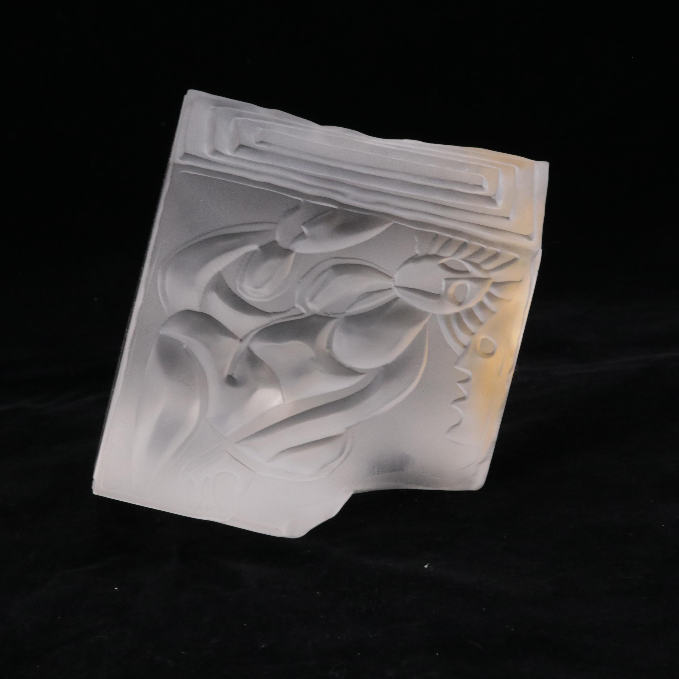 Raymond Martinez Glass Sculpture, 1999