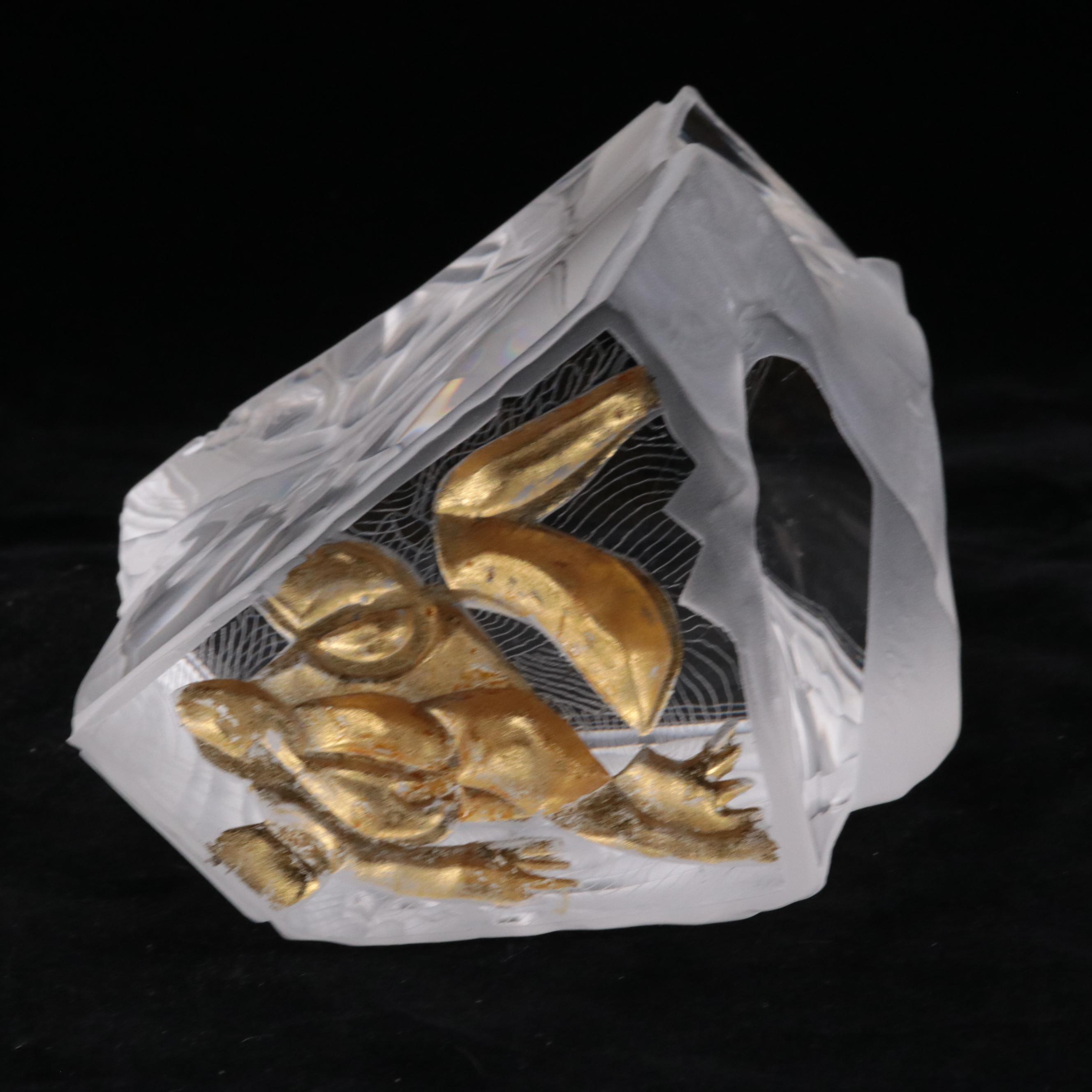 Raymond Martinez Glass Sculpture, 1999