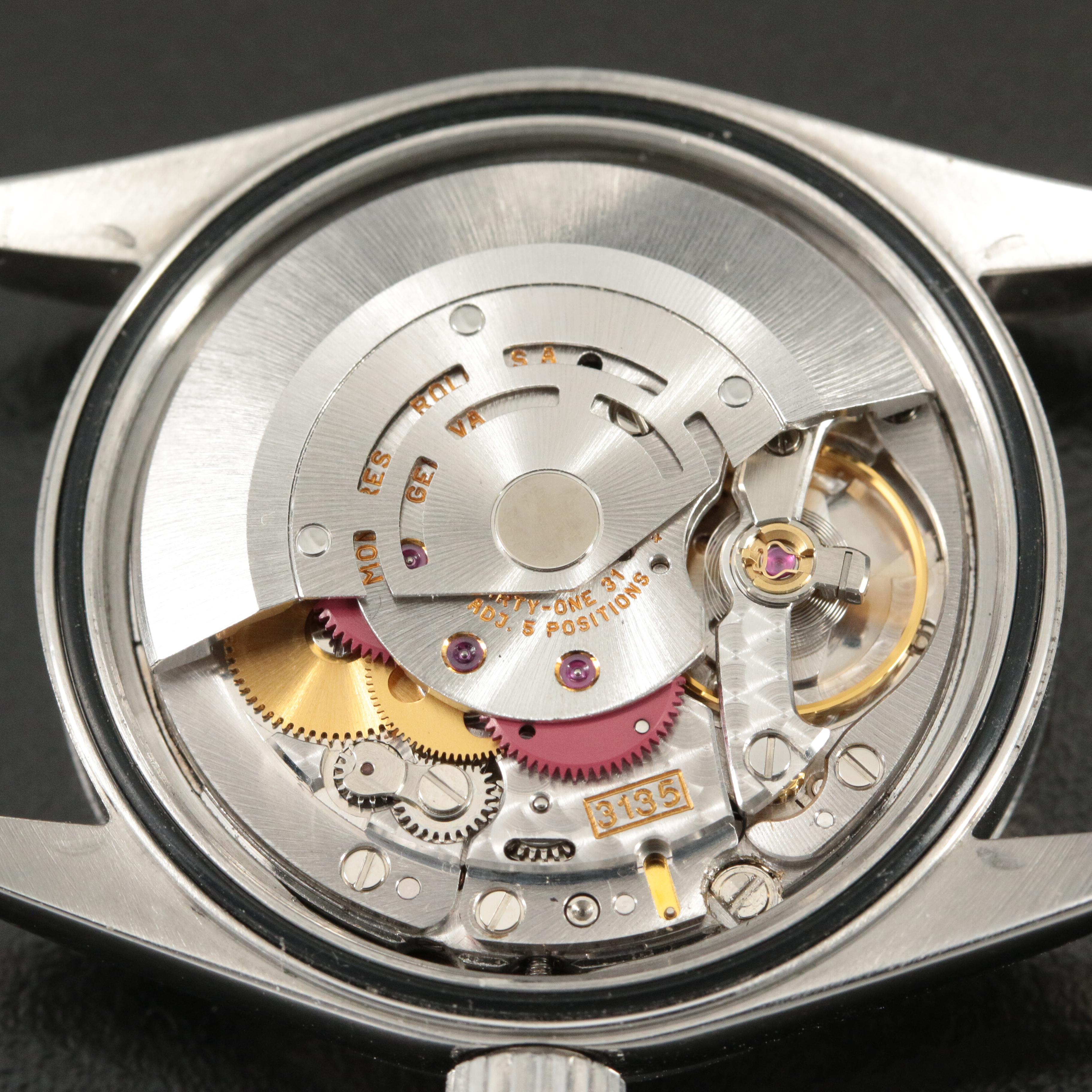 1994 Rolex Salmon Roman Dial Datejust Watch