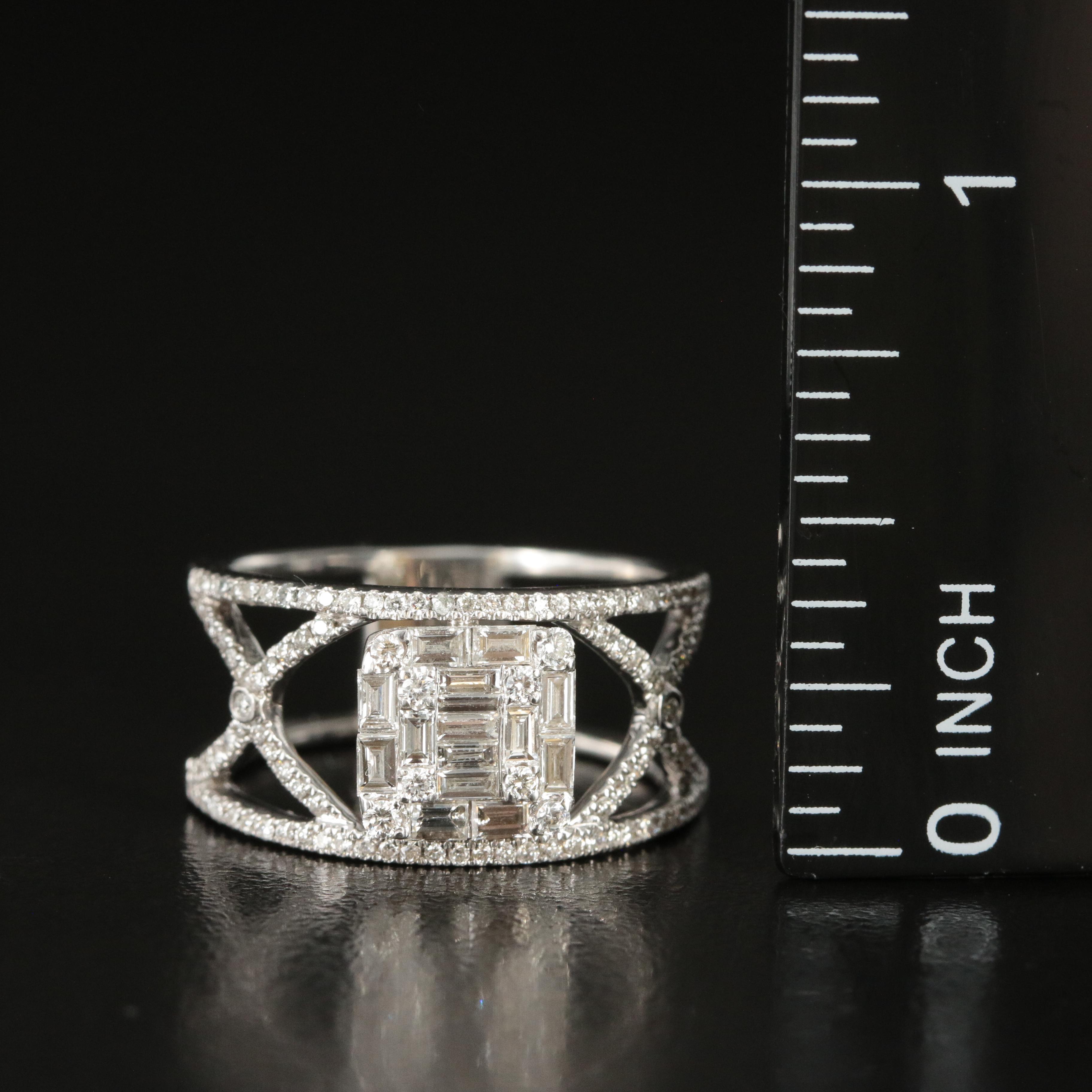 18K 0.59 CTW Diamond Ring