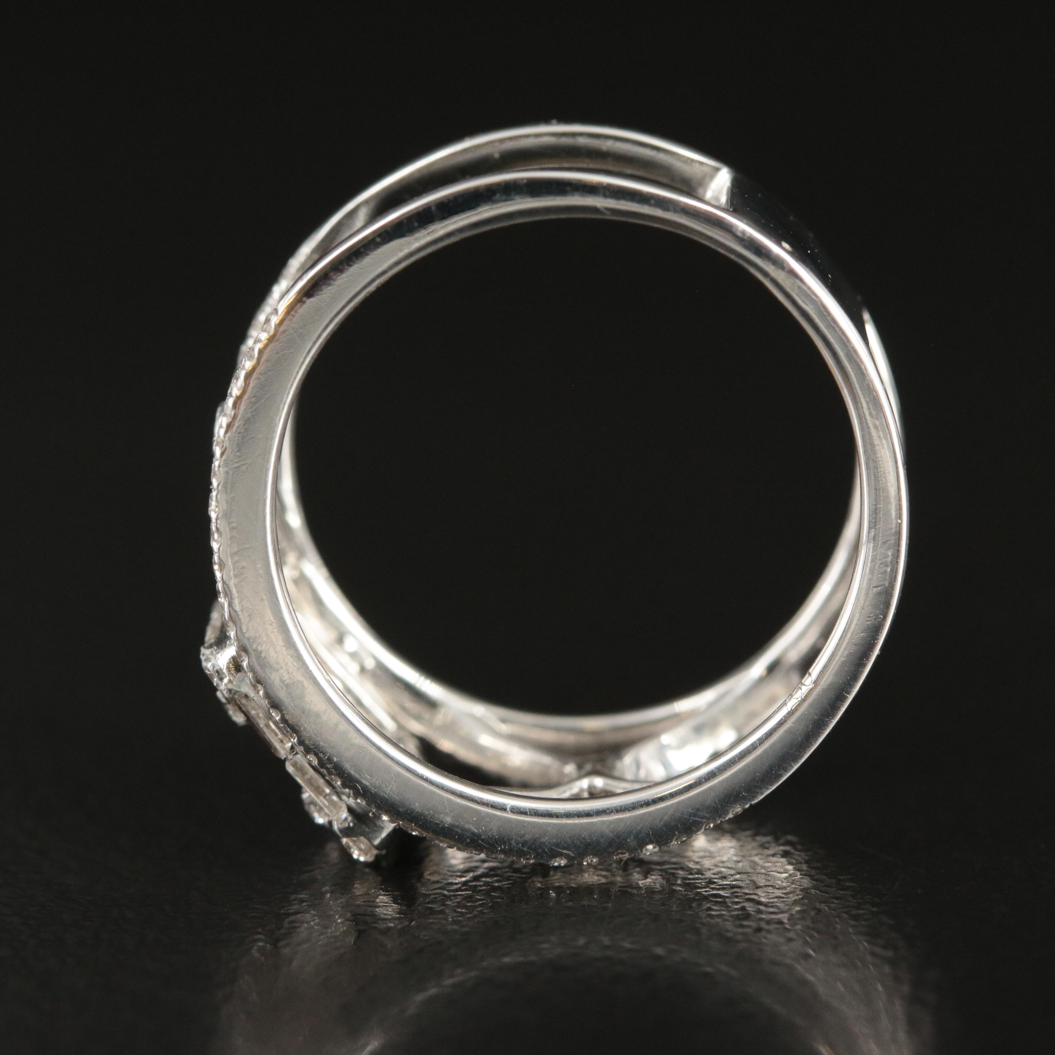 18K 0.59 CTW Diamond Ring