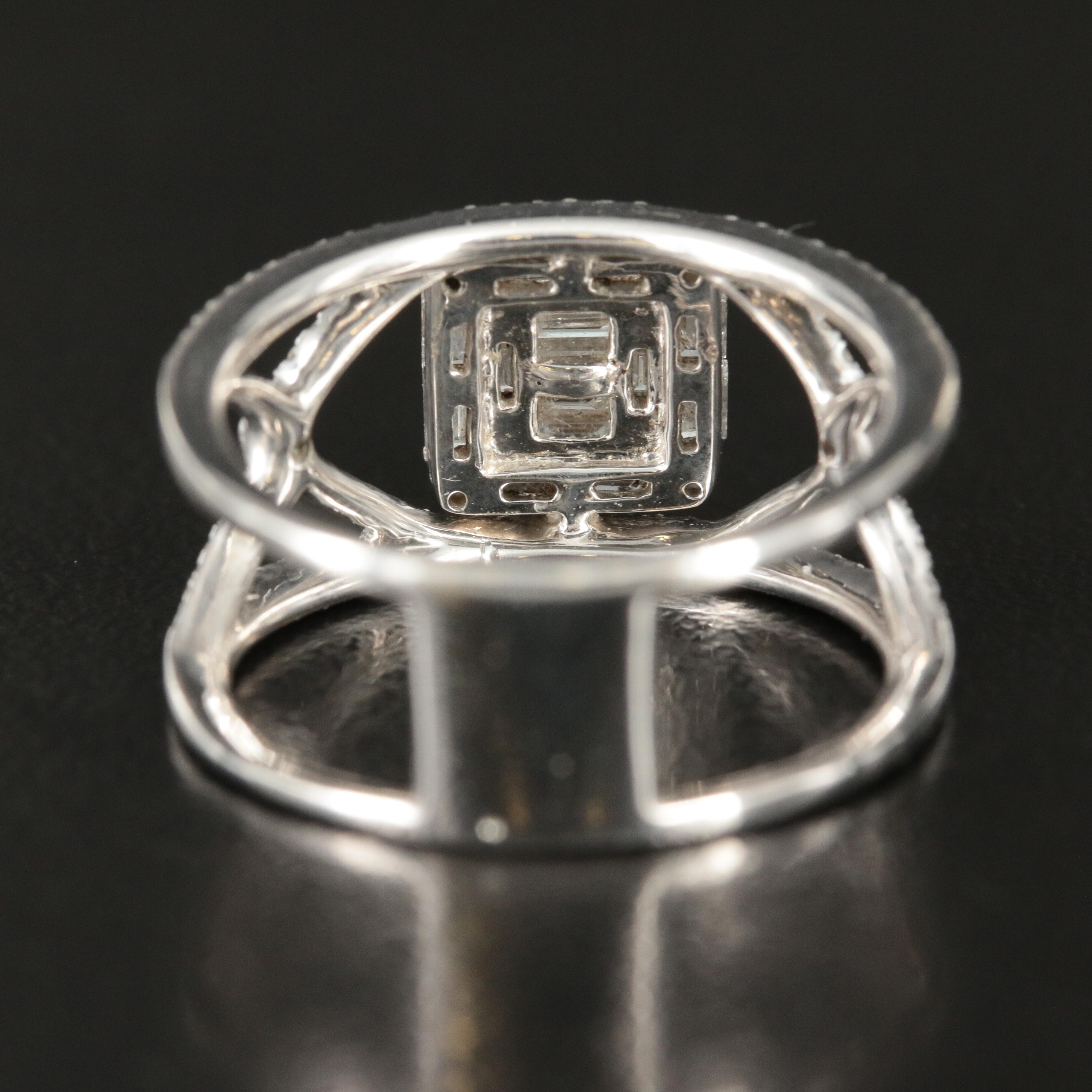 18K 0.59 CTW Diamond Ring