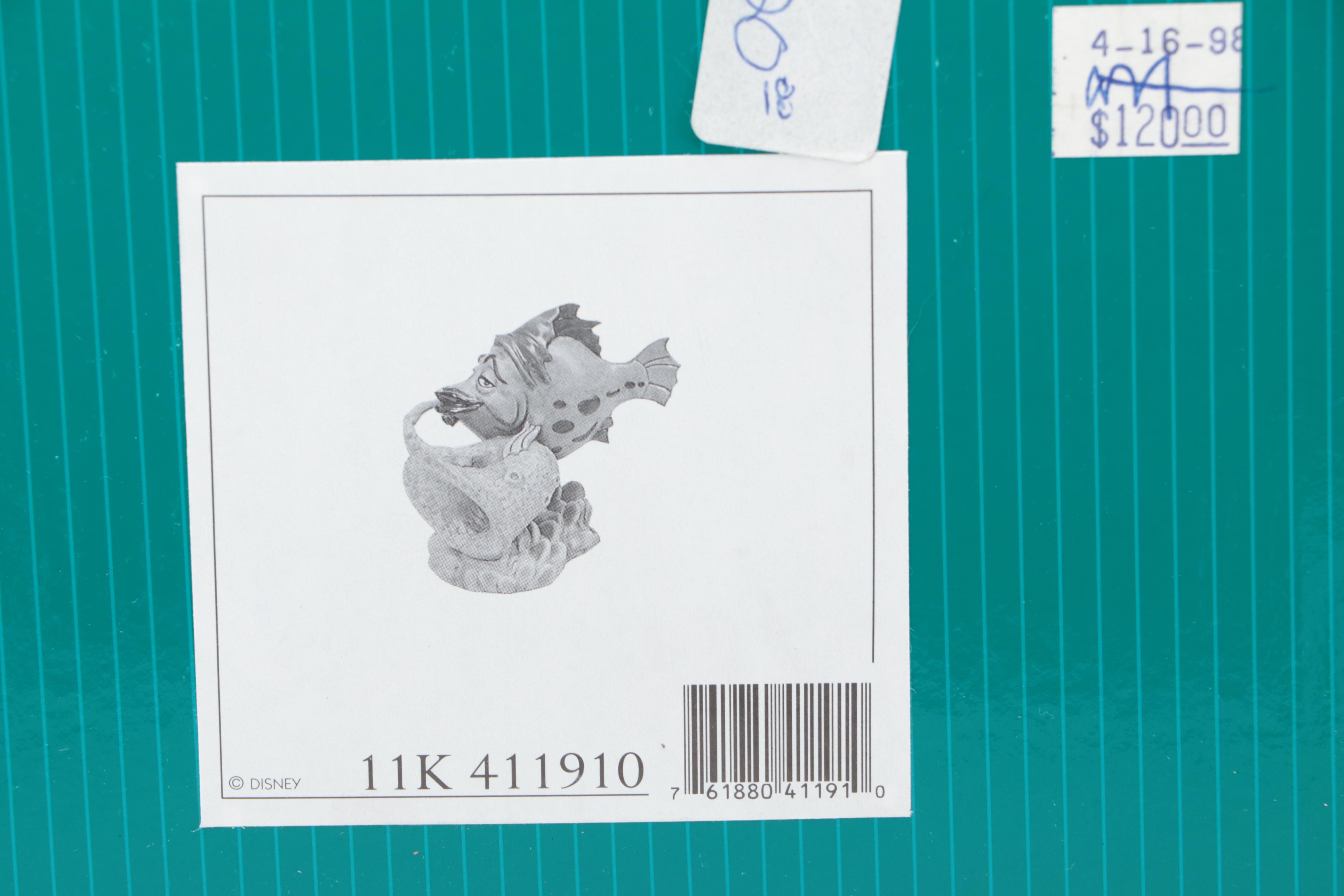 Walt Disney Classics Collection "Little Mermaid" Porcelain Figurines