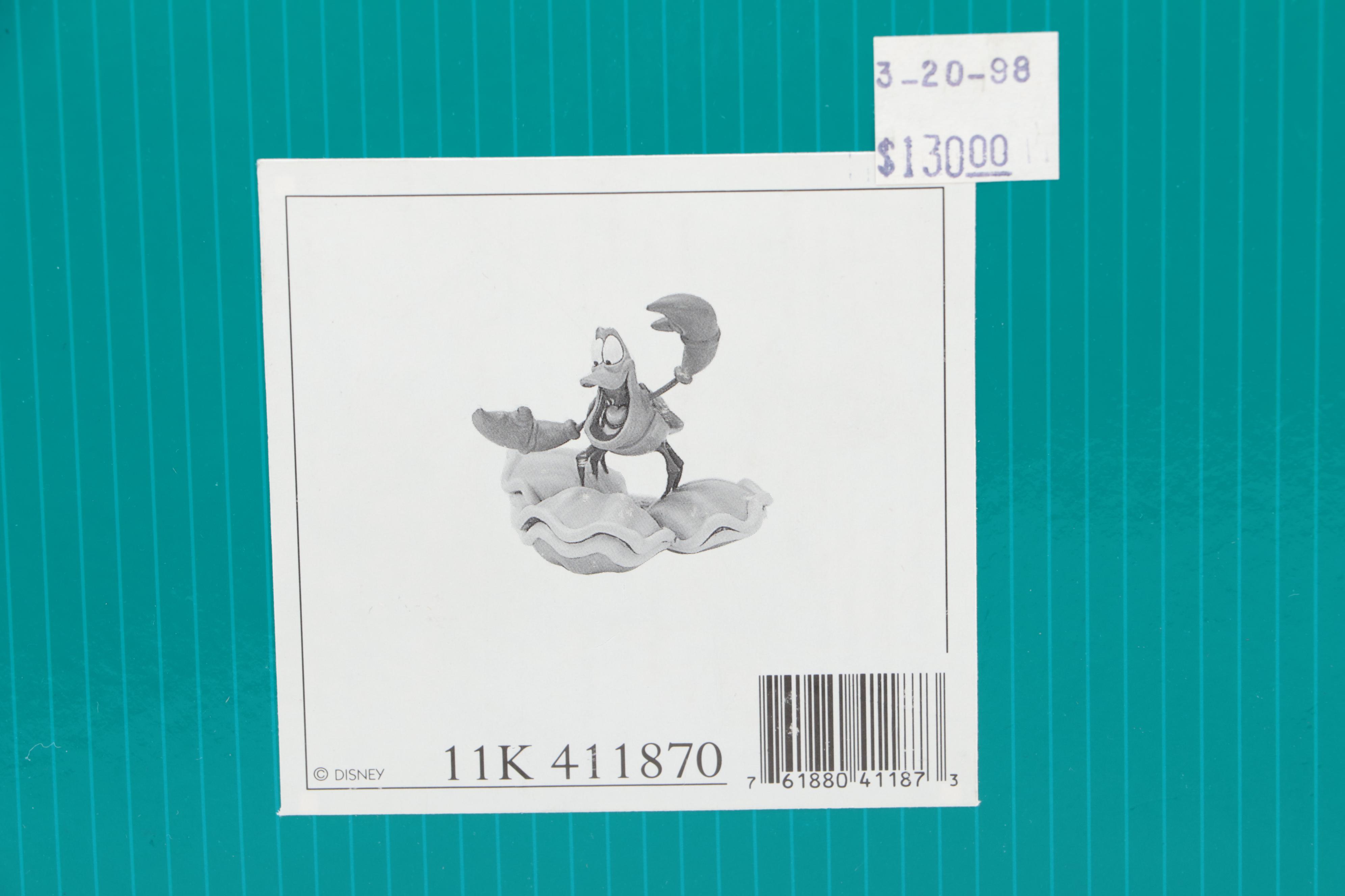 Walt Disney Classics Collection "Little Mermaid" Porcelain Figurines