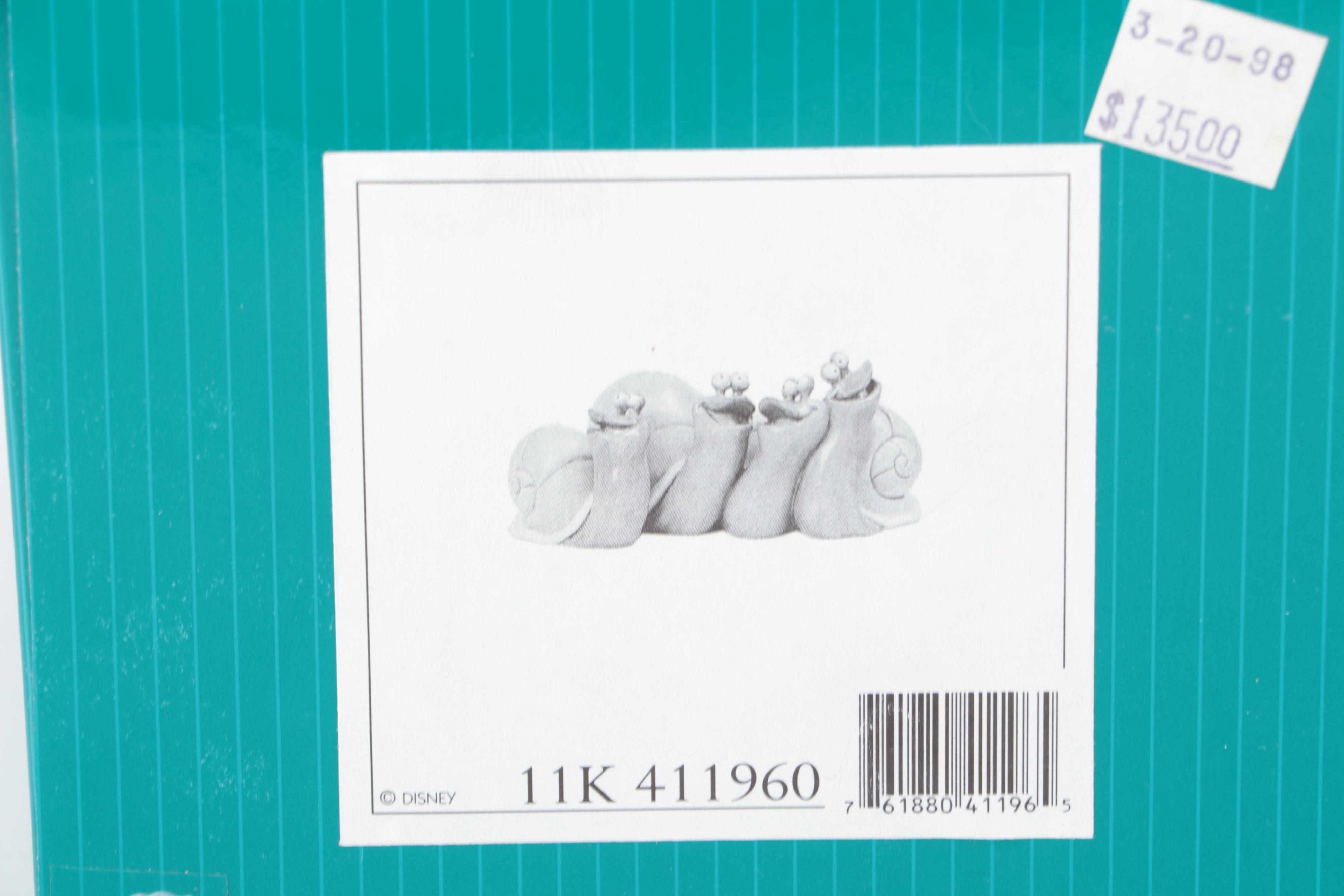 Walt Disney Classics Collection "Little Mermaid" Porcelain Figurines