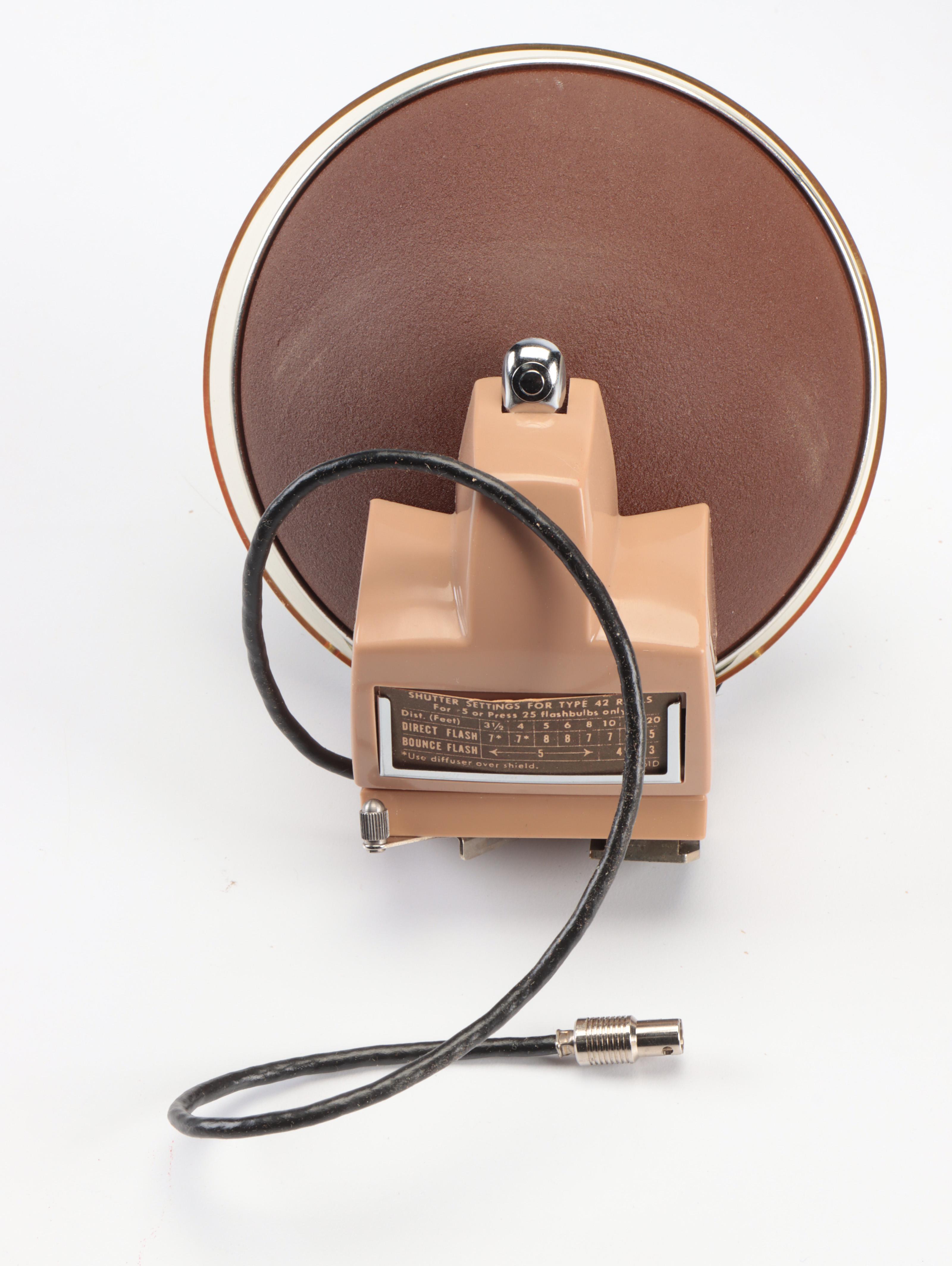 Polaroid One Step and Land Cameras, Polaroid Flashguns, Wink Light and More