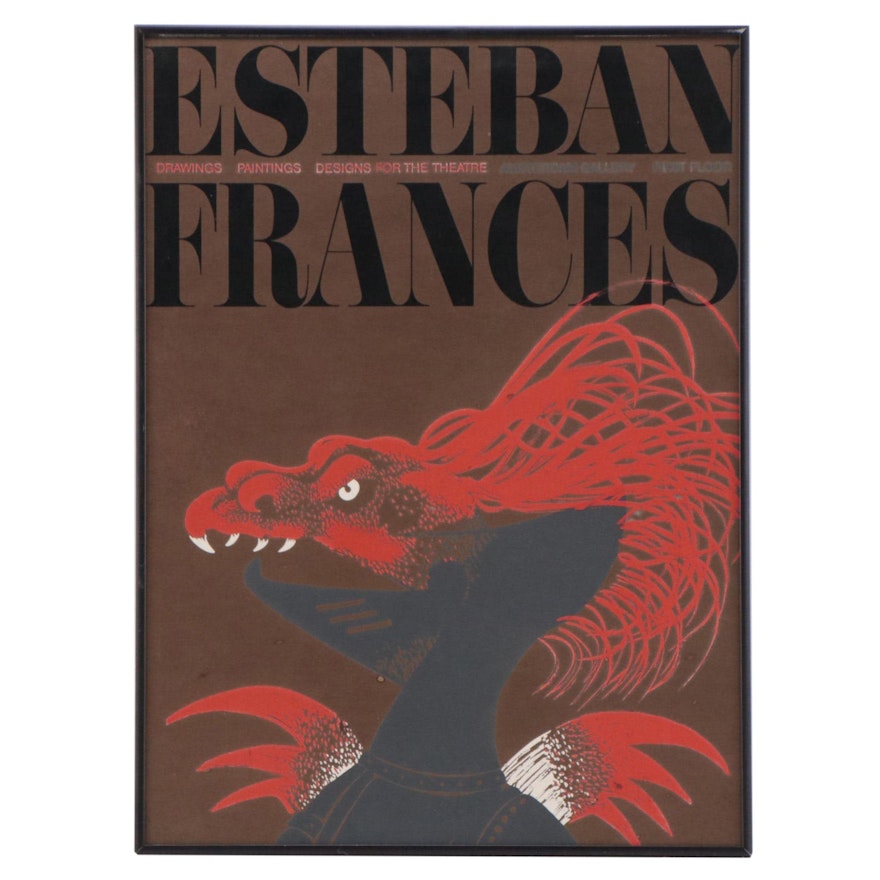 Amsterdam Gallery Serigraph Poster After Esteban Francés