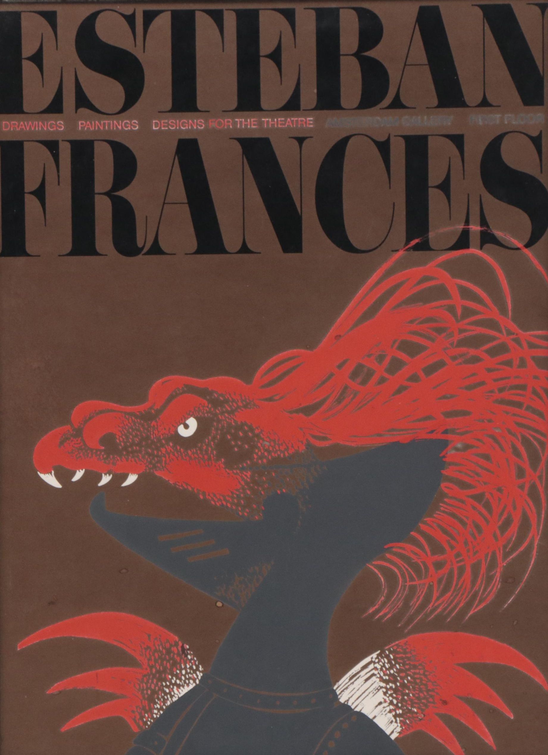 Amsterdam Gallery Serigraph Poster After Esteban Francés