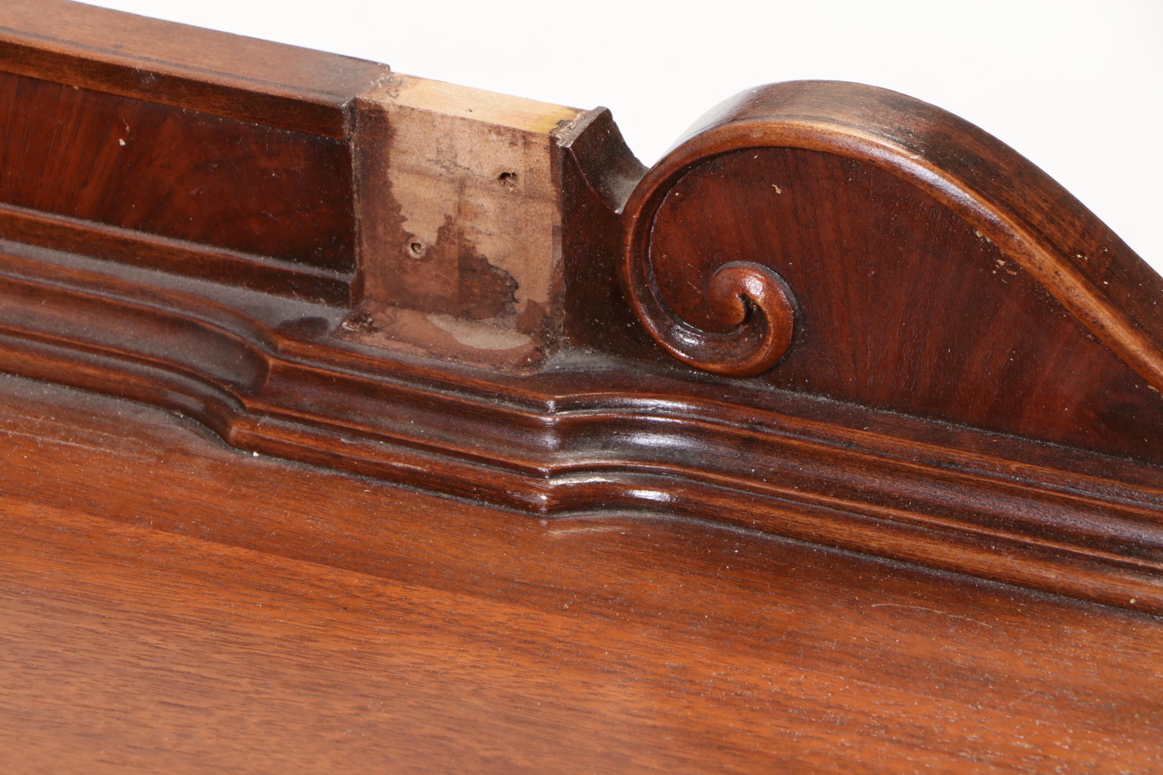 Landstrom Furniture Louis XVI Style Vanity Desk with Mirror