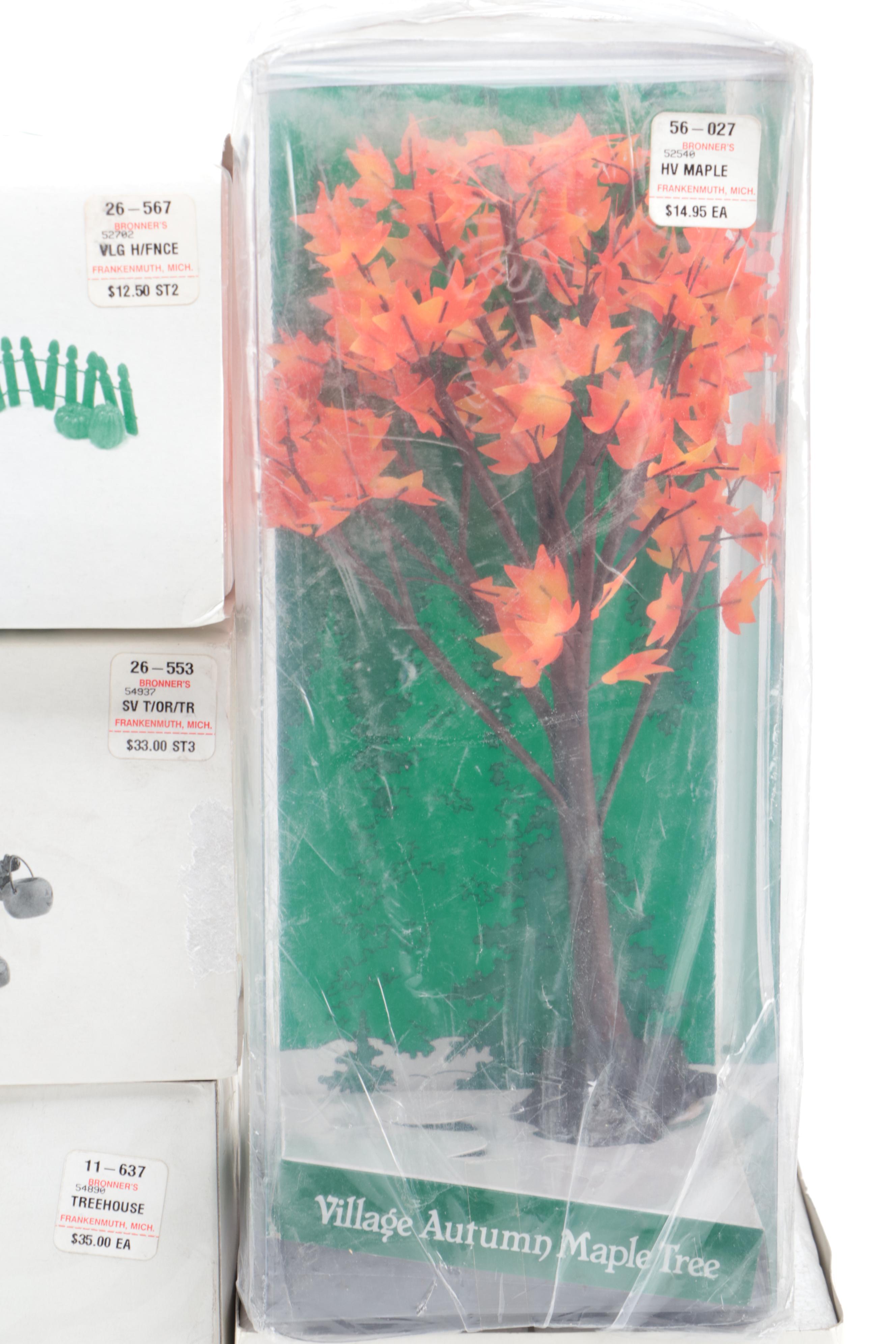 Department 56 and Other Figurines and Village Accessories