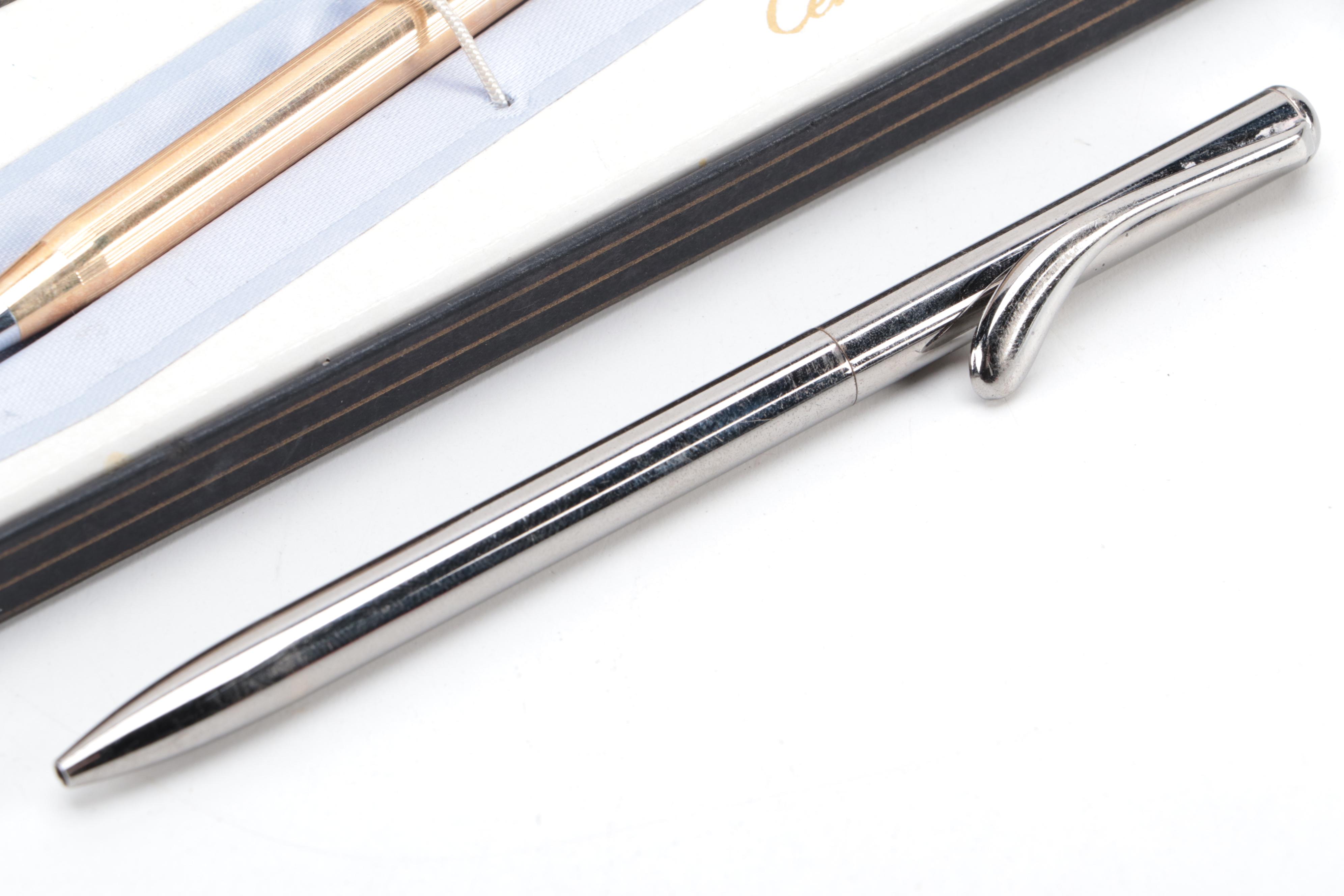 Peretti for Tiffany & Co. Sterling Silver Pen, Cross & Eddia Beverly Hills Pens