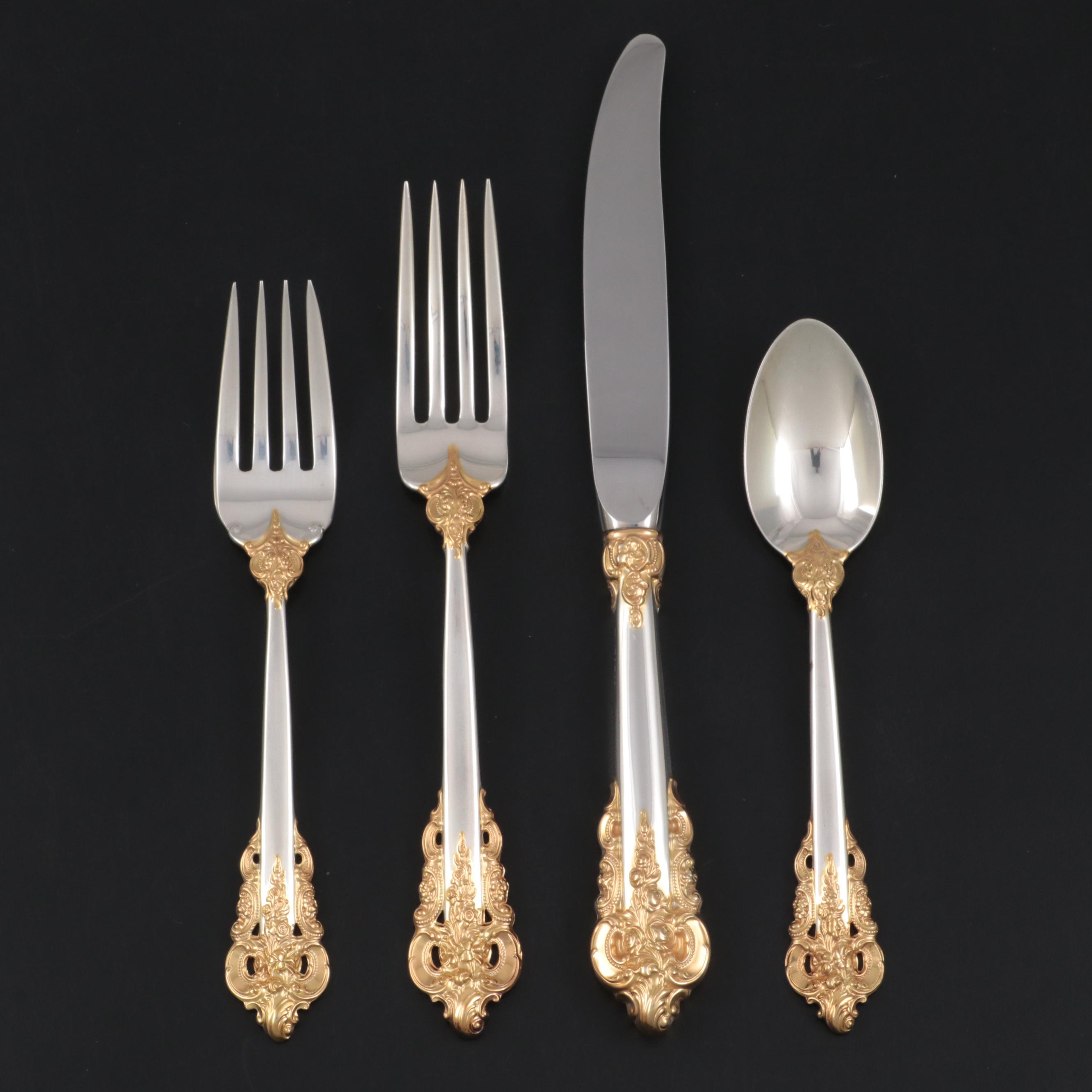 Wallace "Golden Grand Baroque" Flatware
