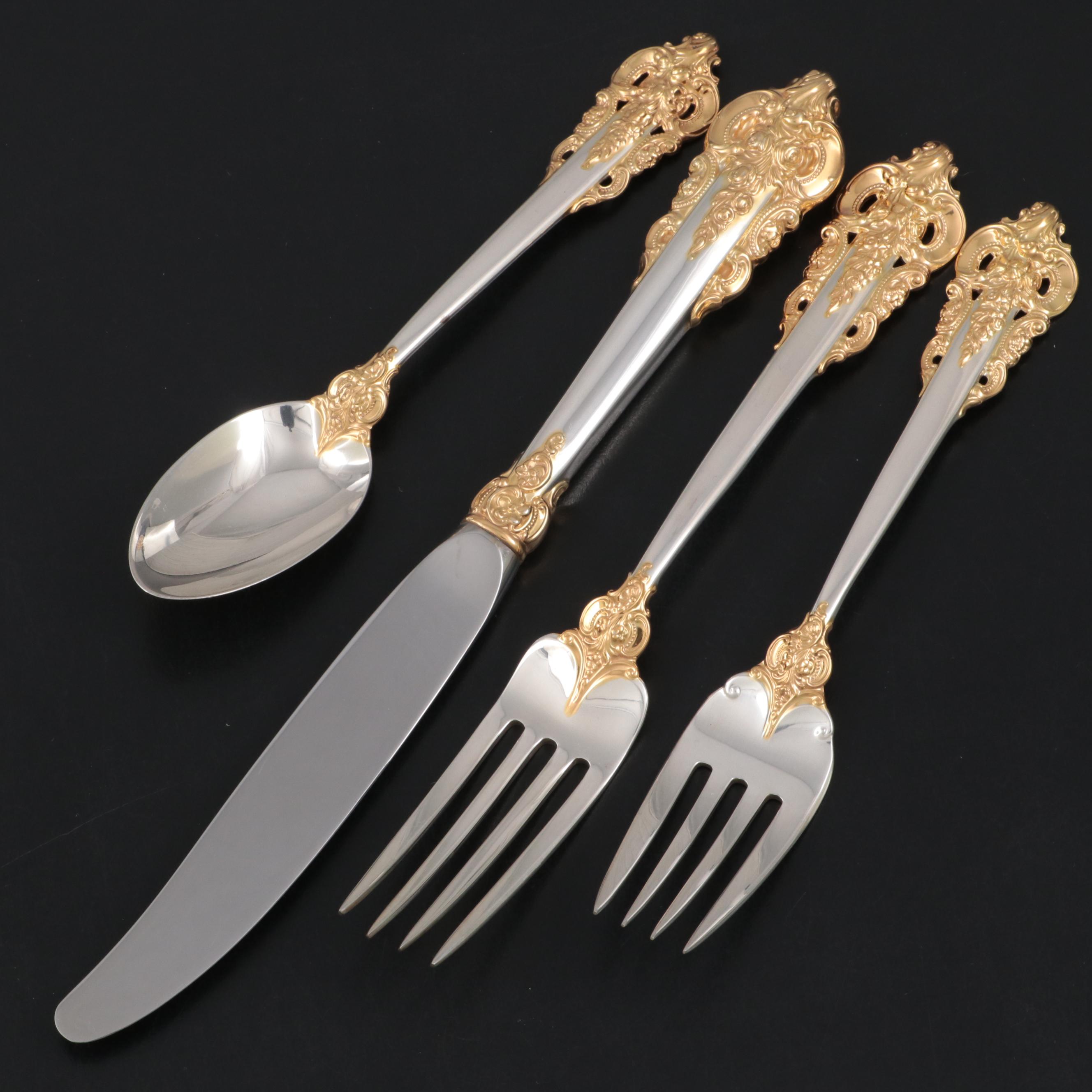 Wallace "Golden Grand Baroque" Flatware