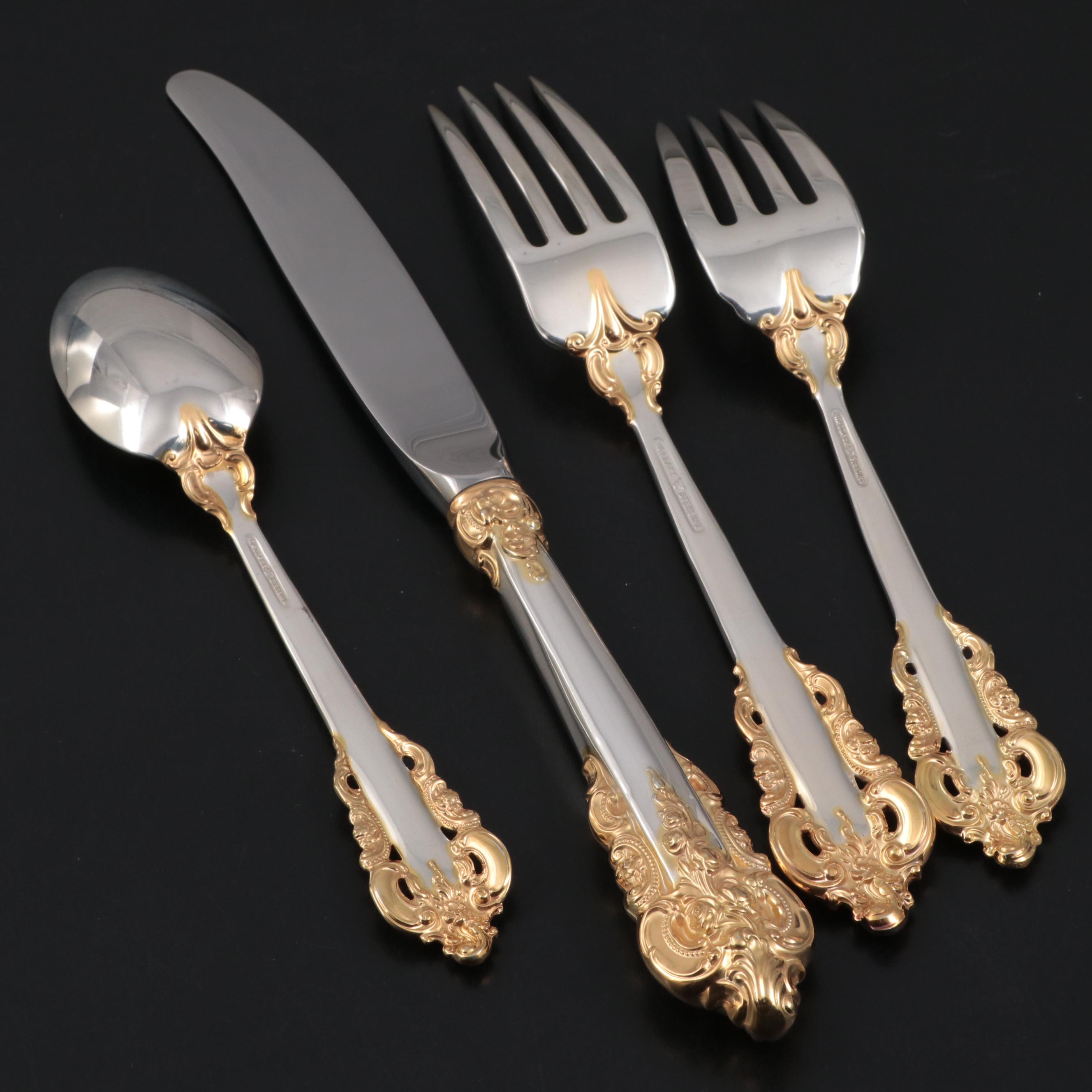 Wallace "Golden Grand Baroque" Flatware