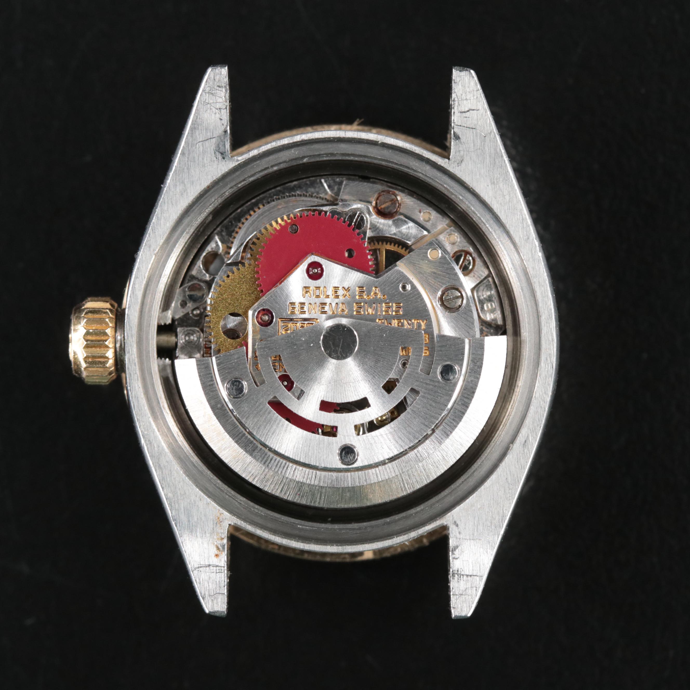 1978 Rolex Custom Diamond Bezel Date Watch