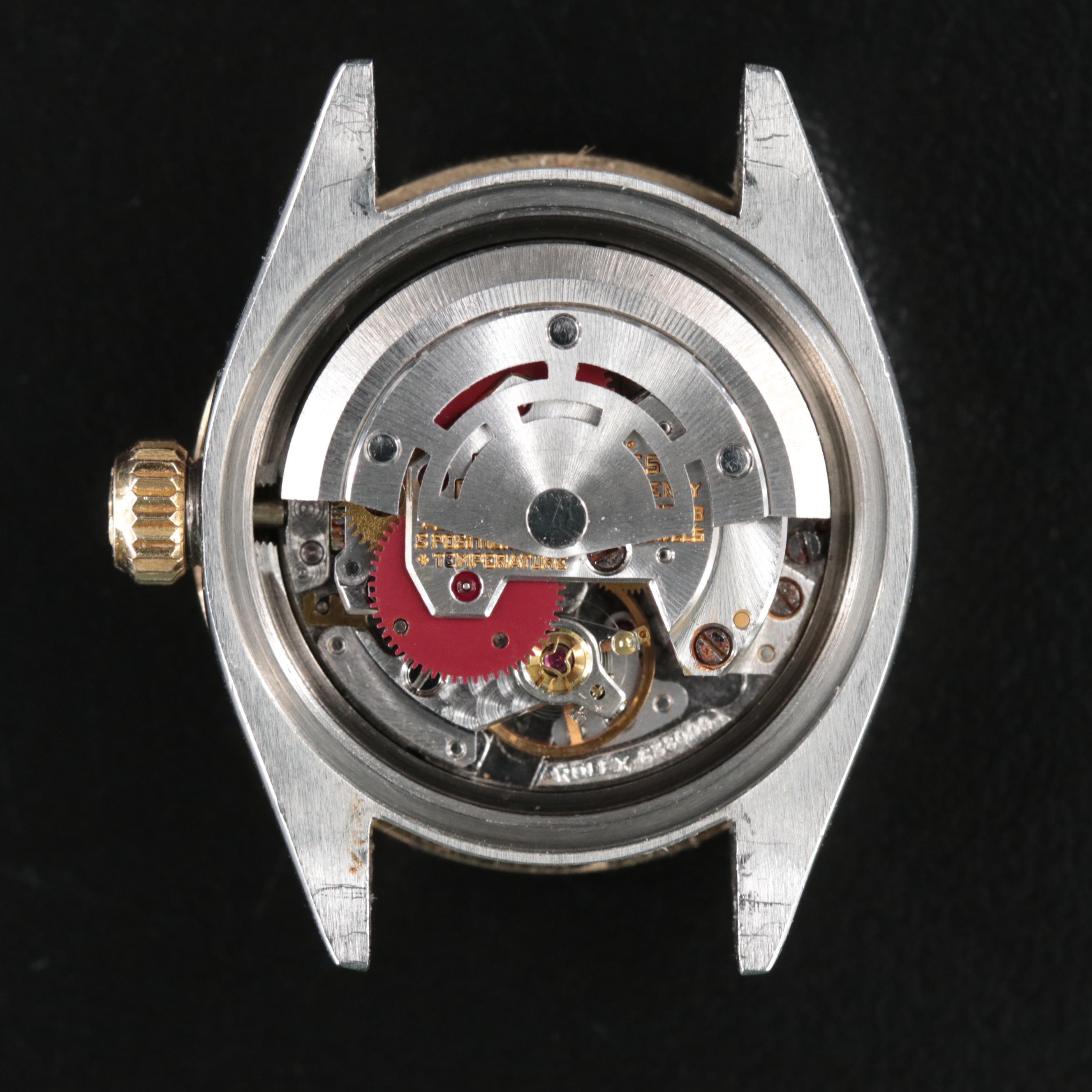 1978 Rolex Custom Diamond Bezel Date Watch