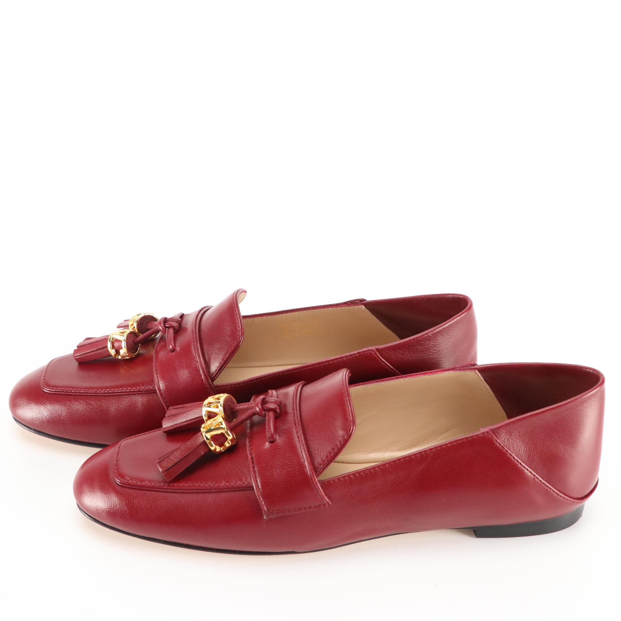 Stuart Weitzman Black Suede Slingbacks and Sandals with Burgundy Loafers, NIB