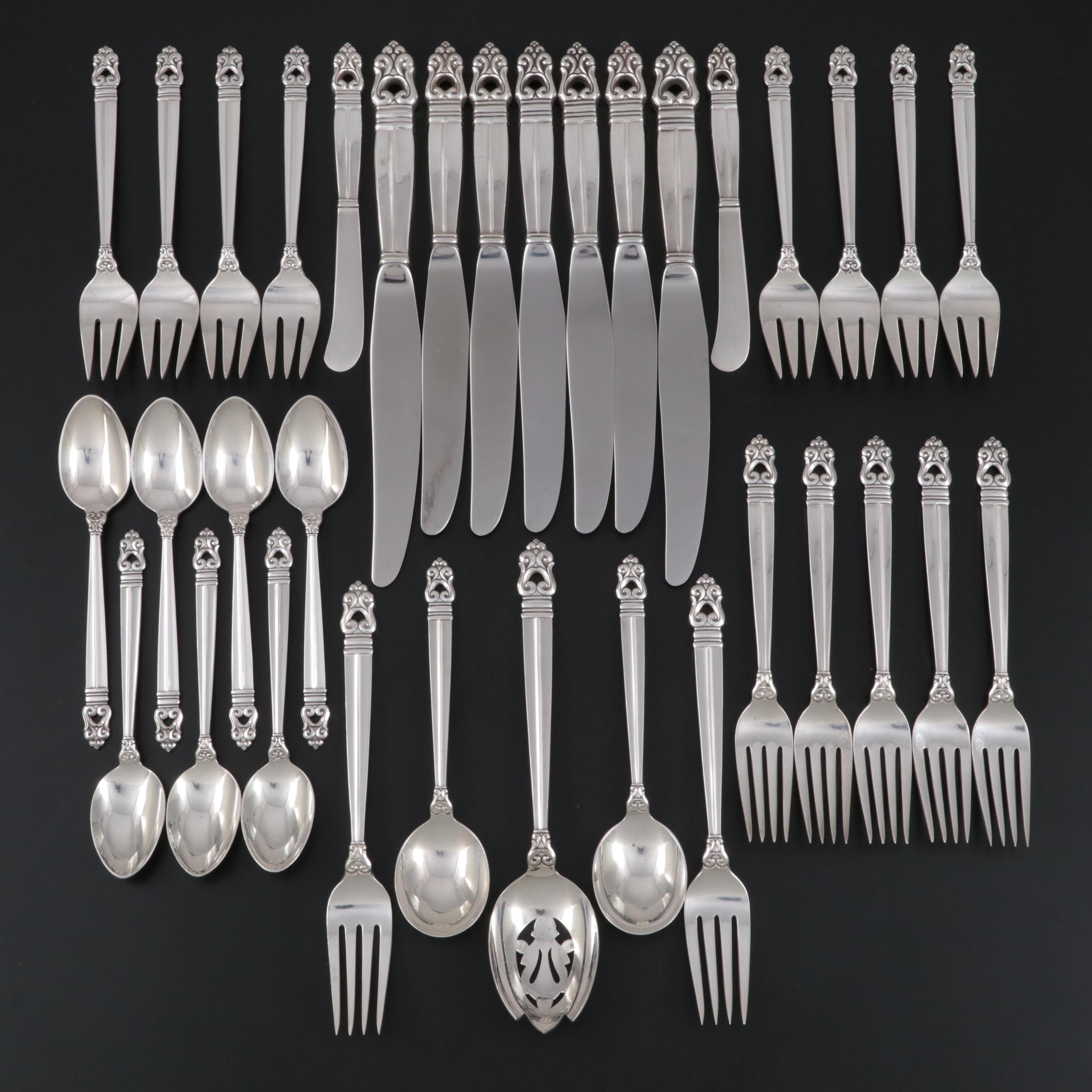 International "Royal Danish" Sterling Silver Flatware