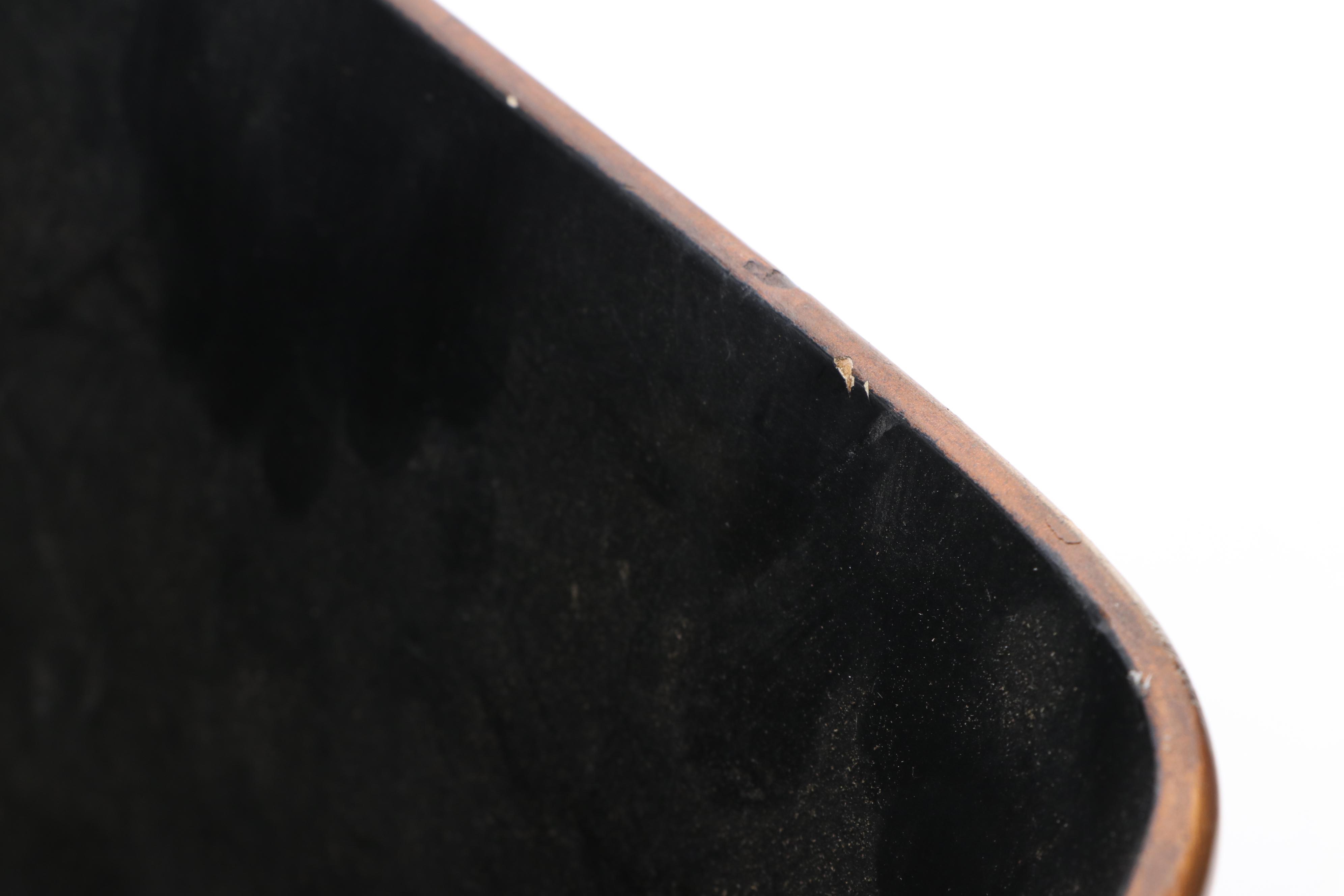 Rococo Style Wooden Stencil Decorated Planter