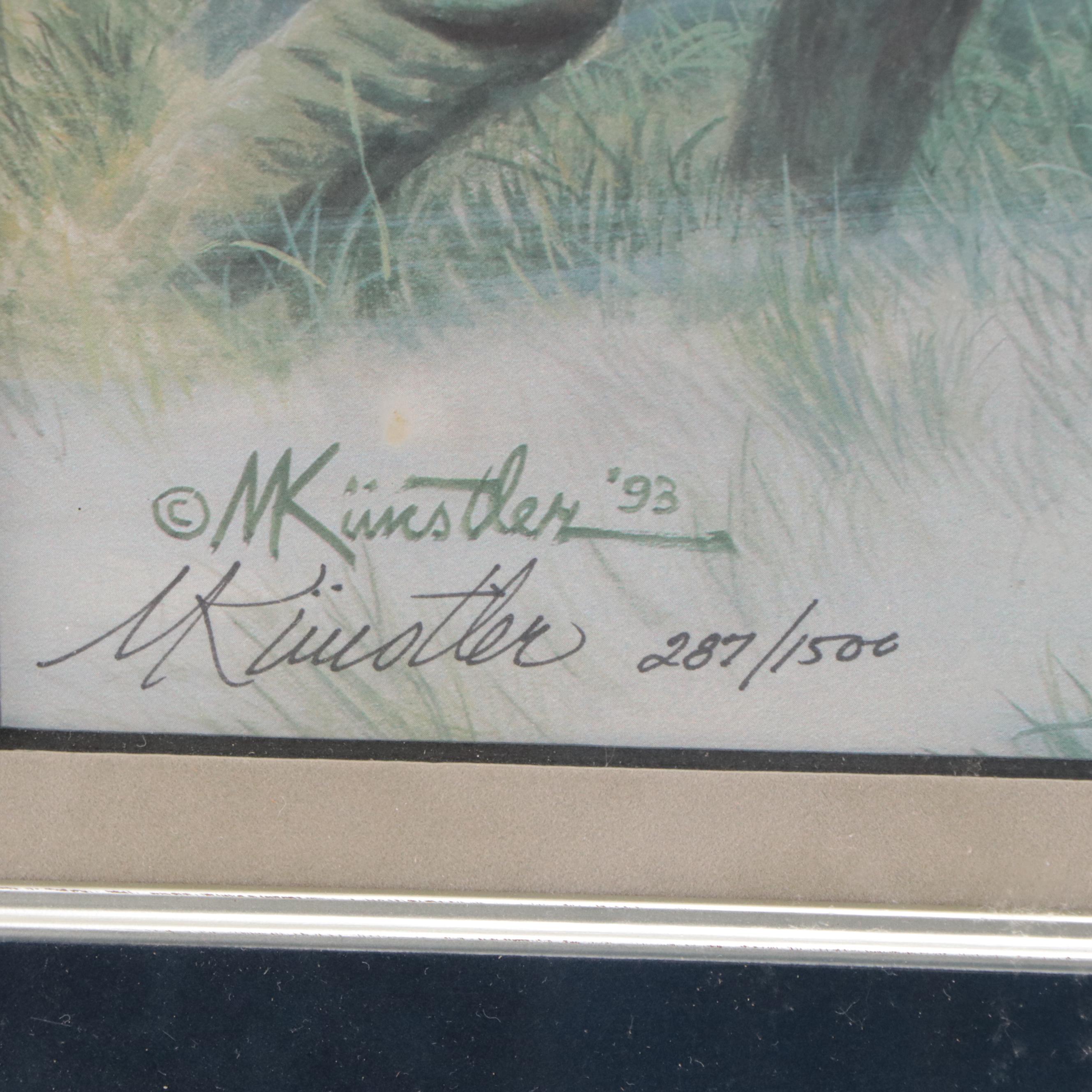 Mort Kunstler Civil War Themed Offset Lithograph "The High Tide," 1993