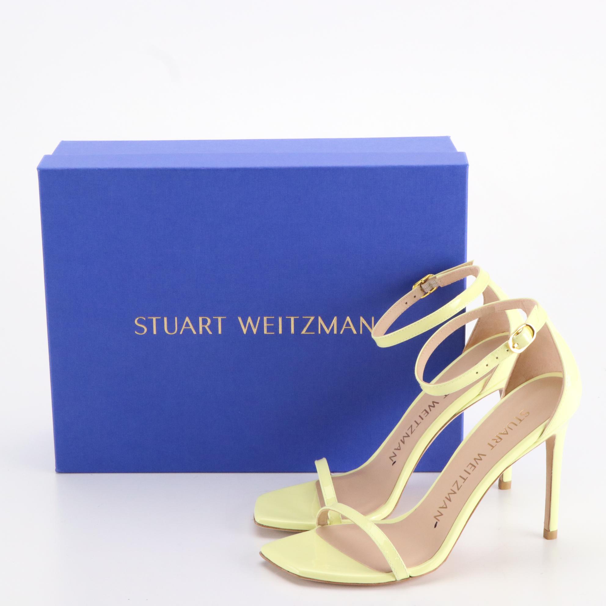 Stuart Weitzman Nudist Curve, Ellsie, and Merinda Sandals, New in Box