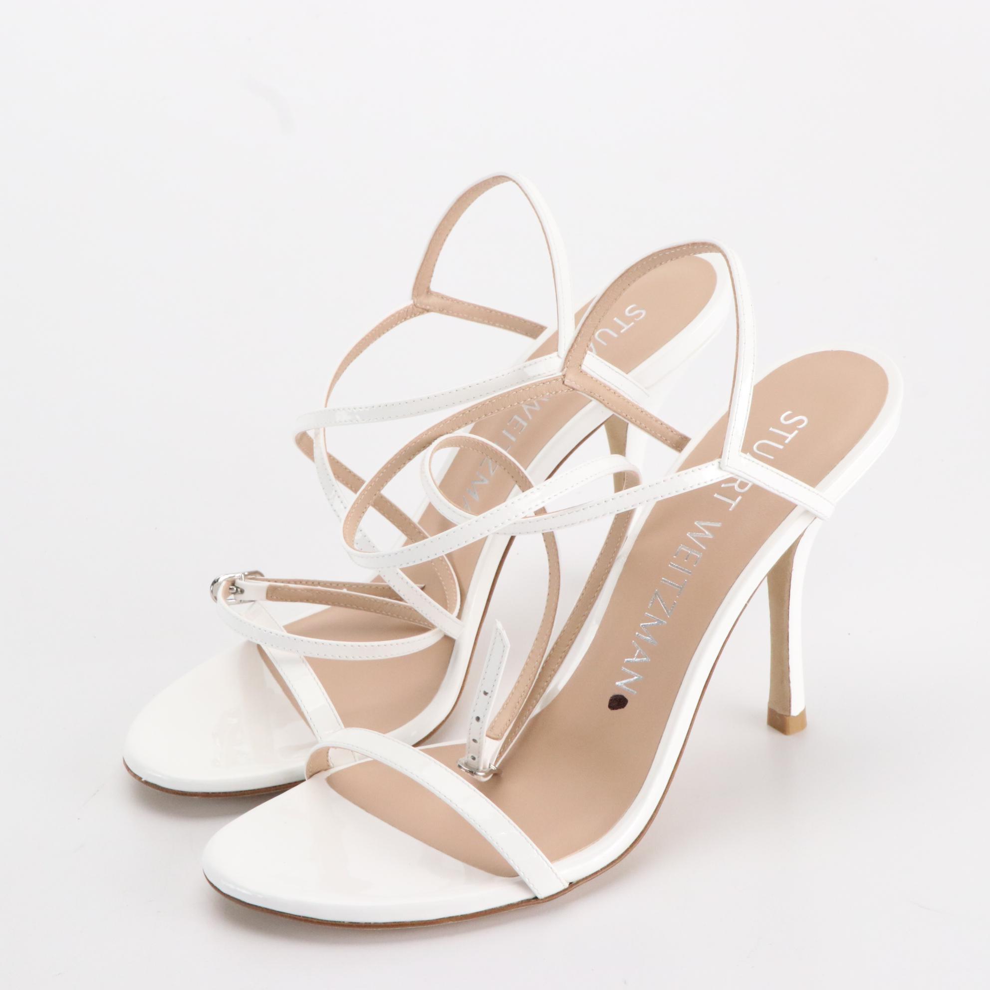 Stuart Weitzman Nudist Curve, Ellsie, and Merinda Sandals, New in Box