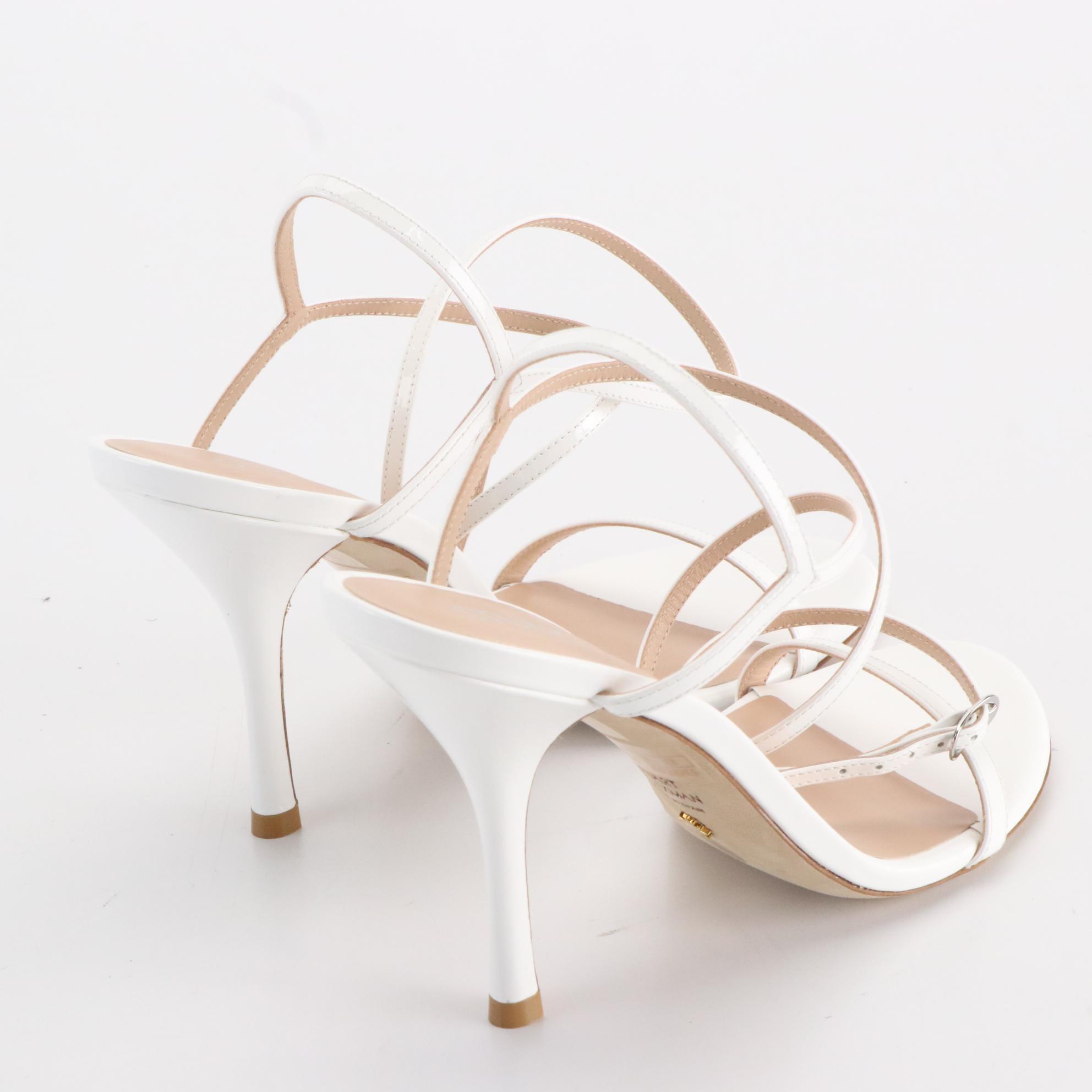 Stuart Weitzman Nudist Curve, Ellsie, and Merinda Sandals, New in Box