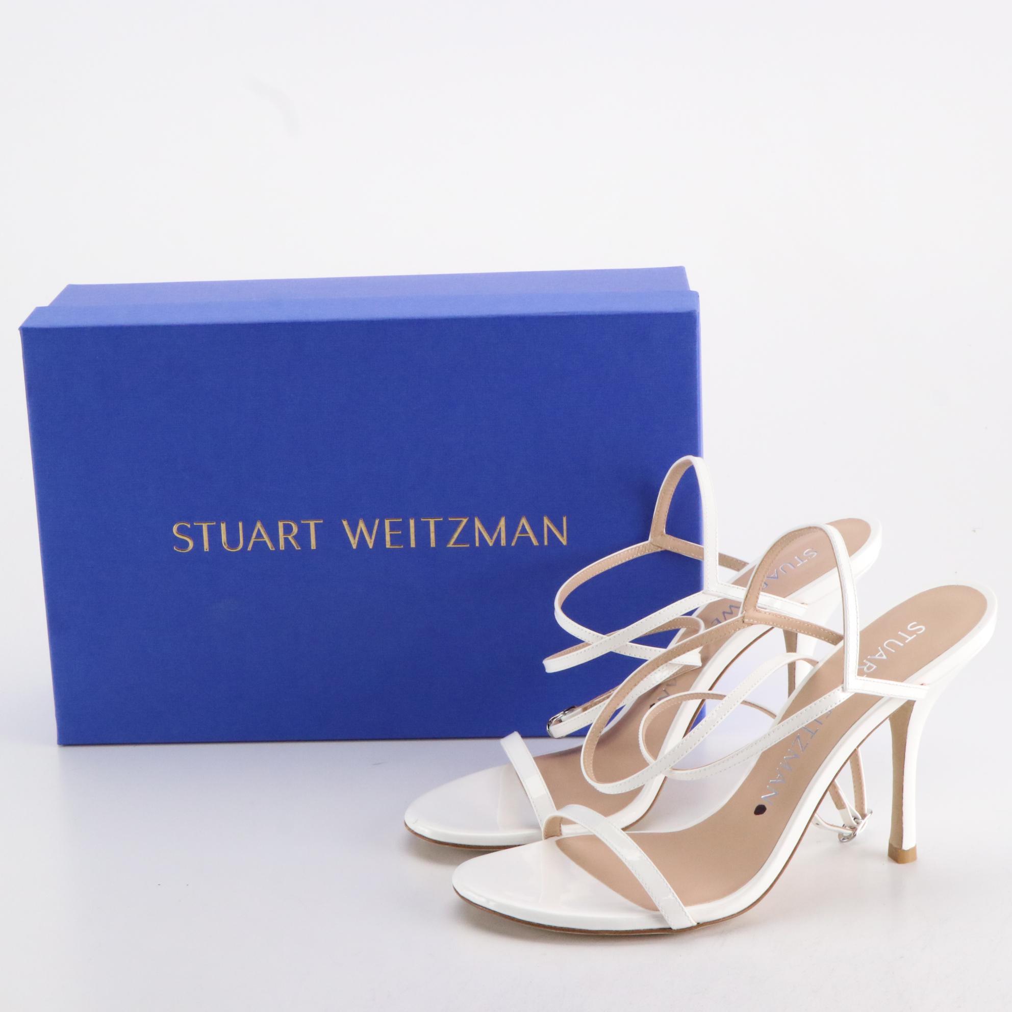 Stuart Weitzman Nudist Curve, Ellsie, and Merinda Sandals, New in Box