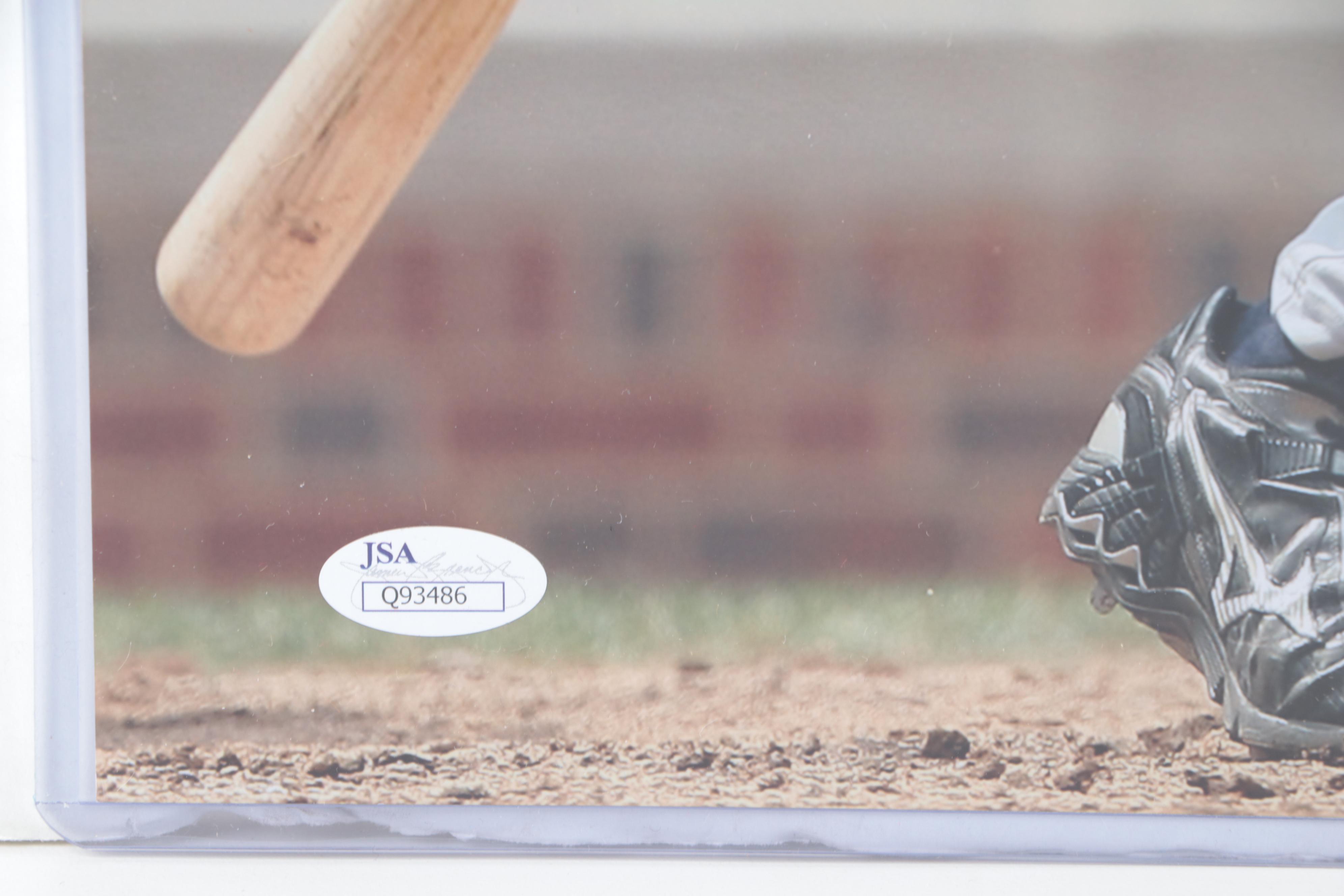 Chipper Jones Signed Atlanta Braves Print