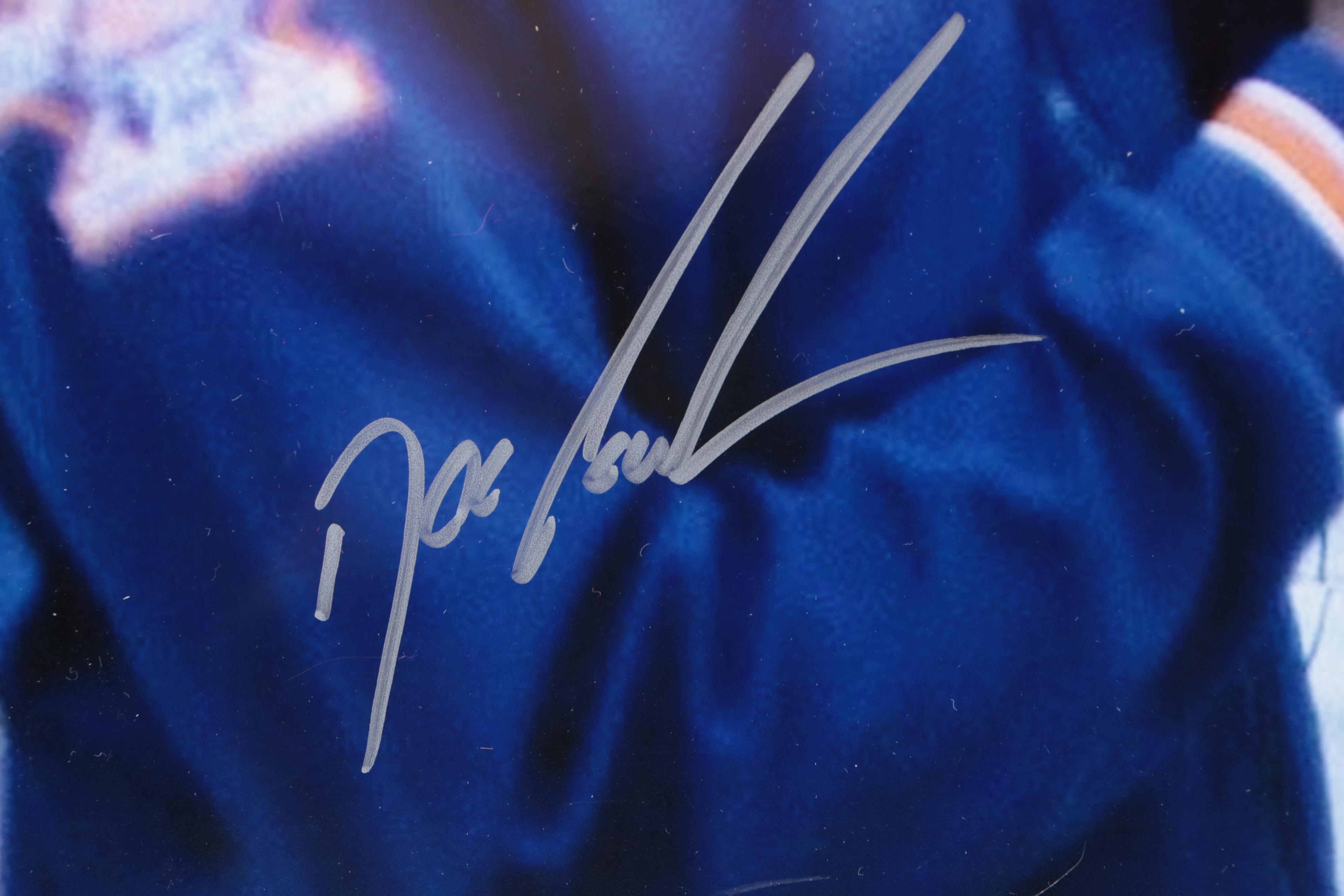 Mike Tyson, Dwight "Doc" Gooden and Darryl Strawberry Signed Mets Print