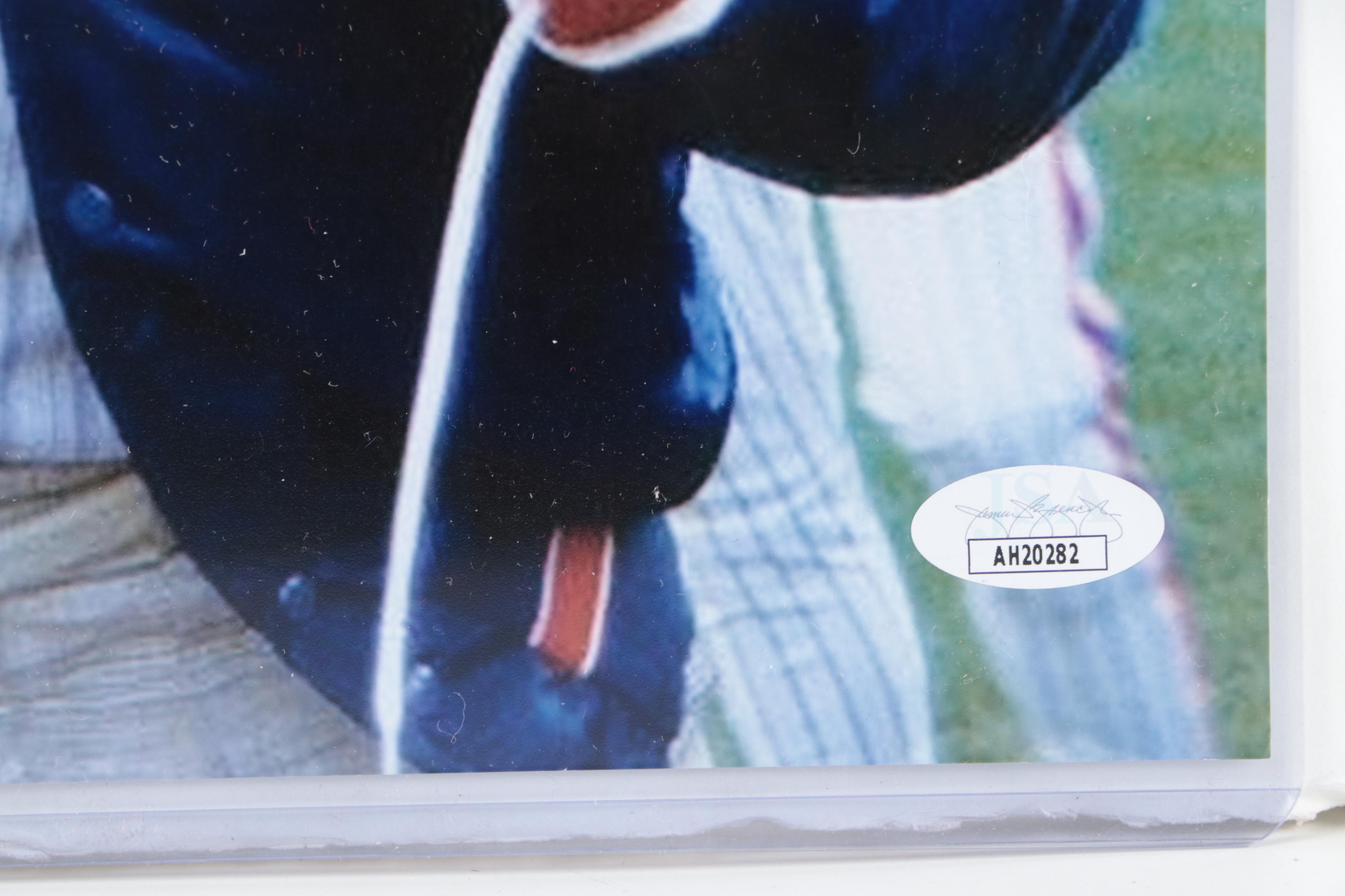 Mike Tyson, Dwight "Doc" Gooden and Darryl Strawberry Signed Mets Print