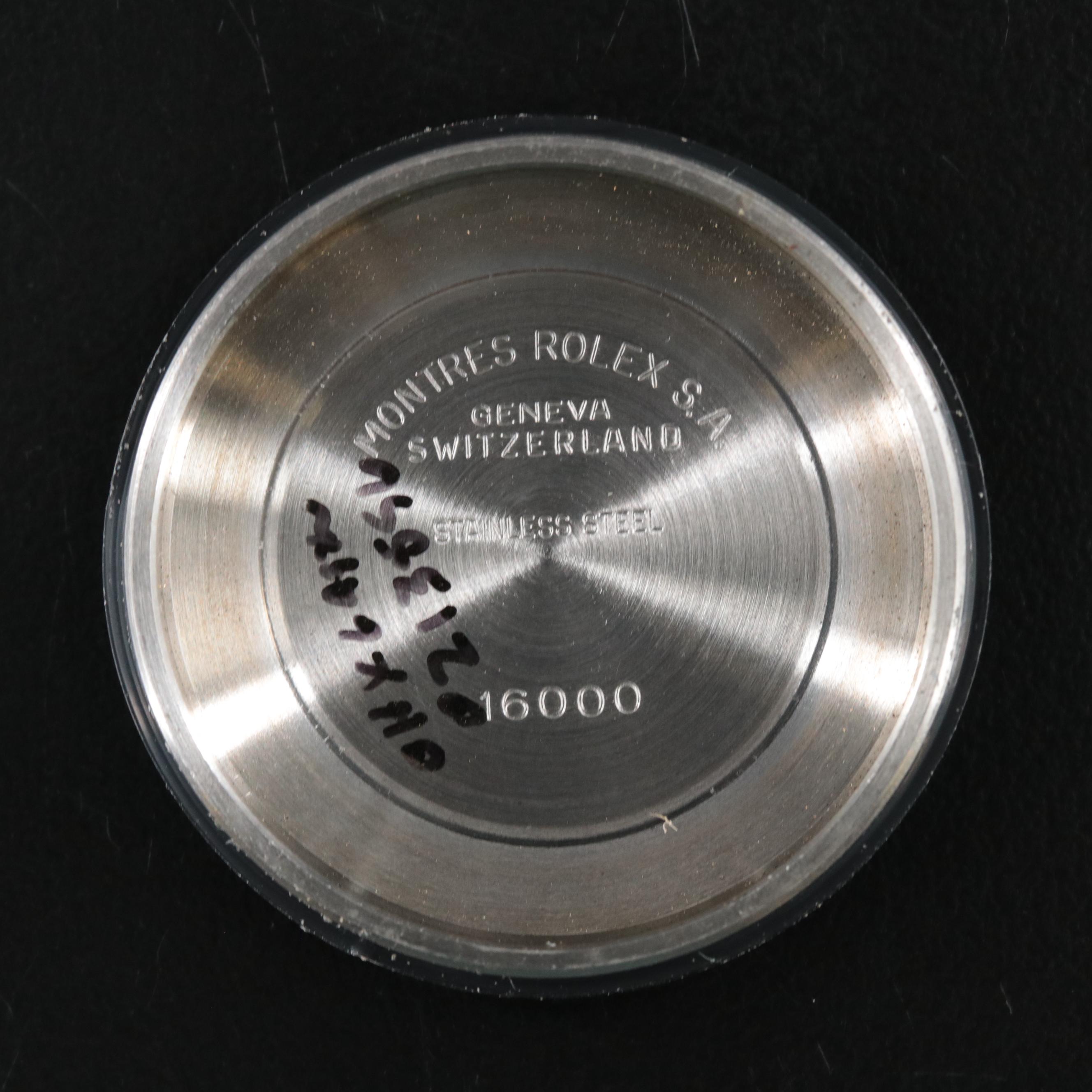 1984 Rolex Tapestry Dial Oyster Perpetual Datejust Watch