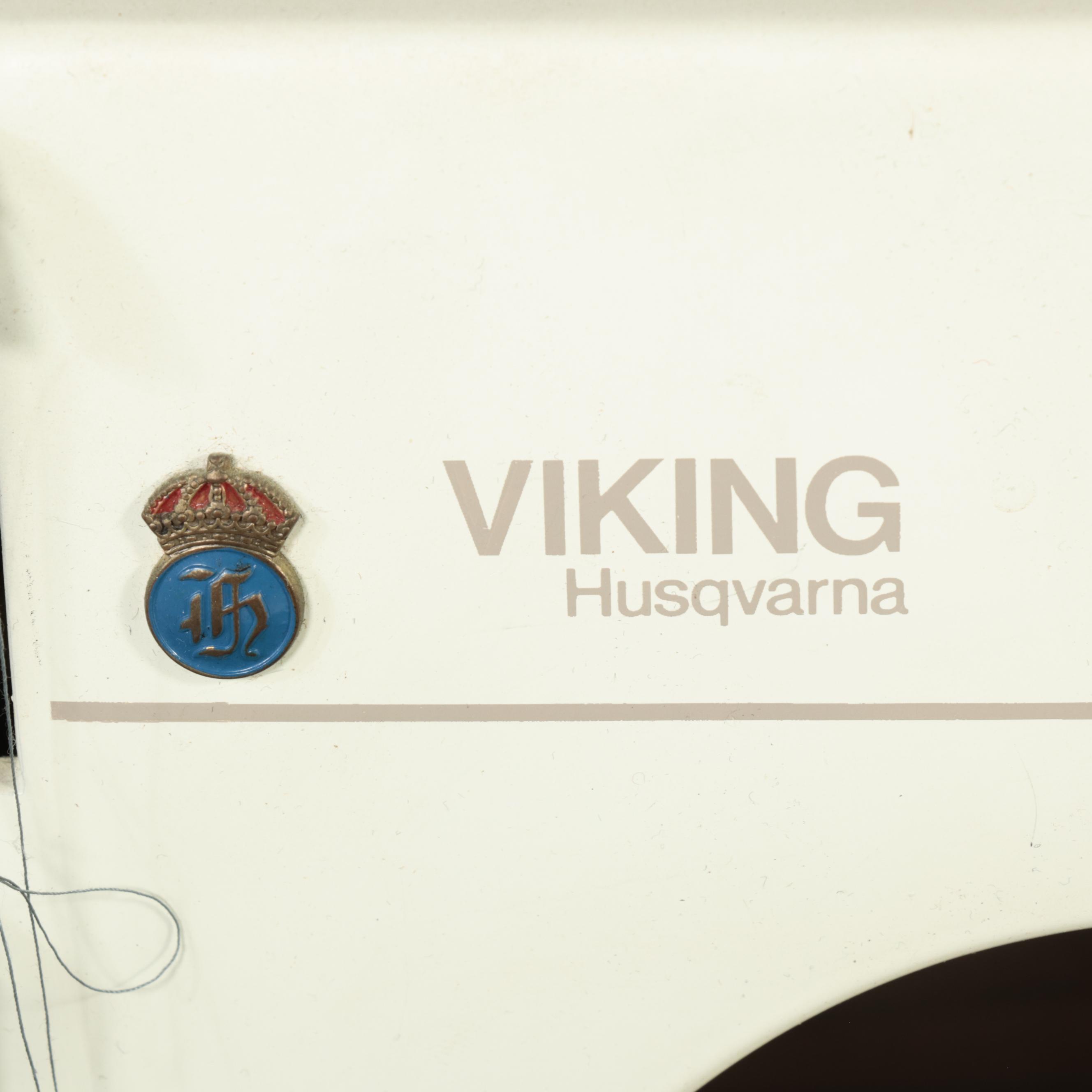 MCM Viking Electric Sewing Machine With Table and Chair