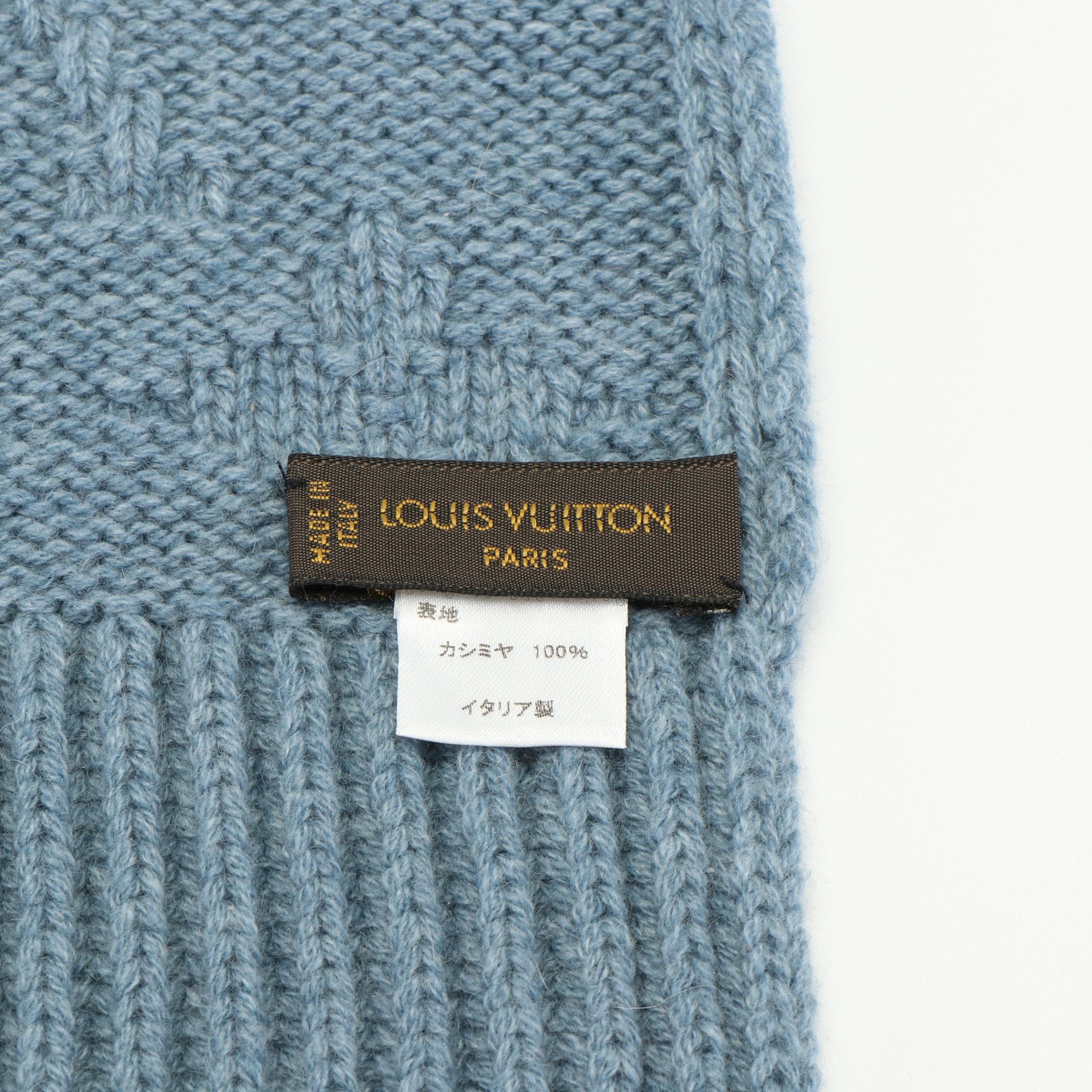 Louis Vuitton Monogram Cashmere Scarf