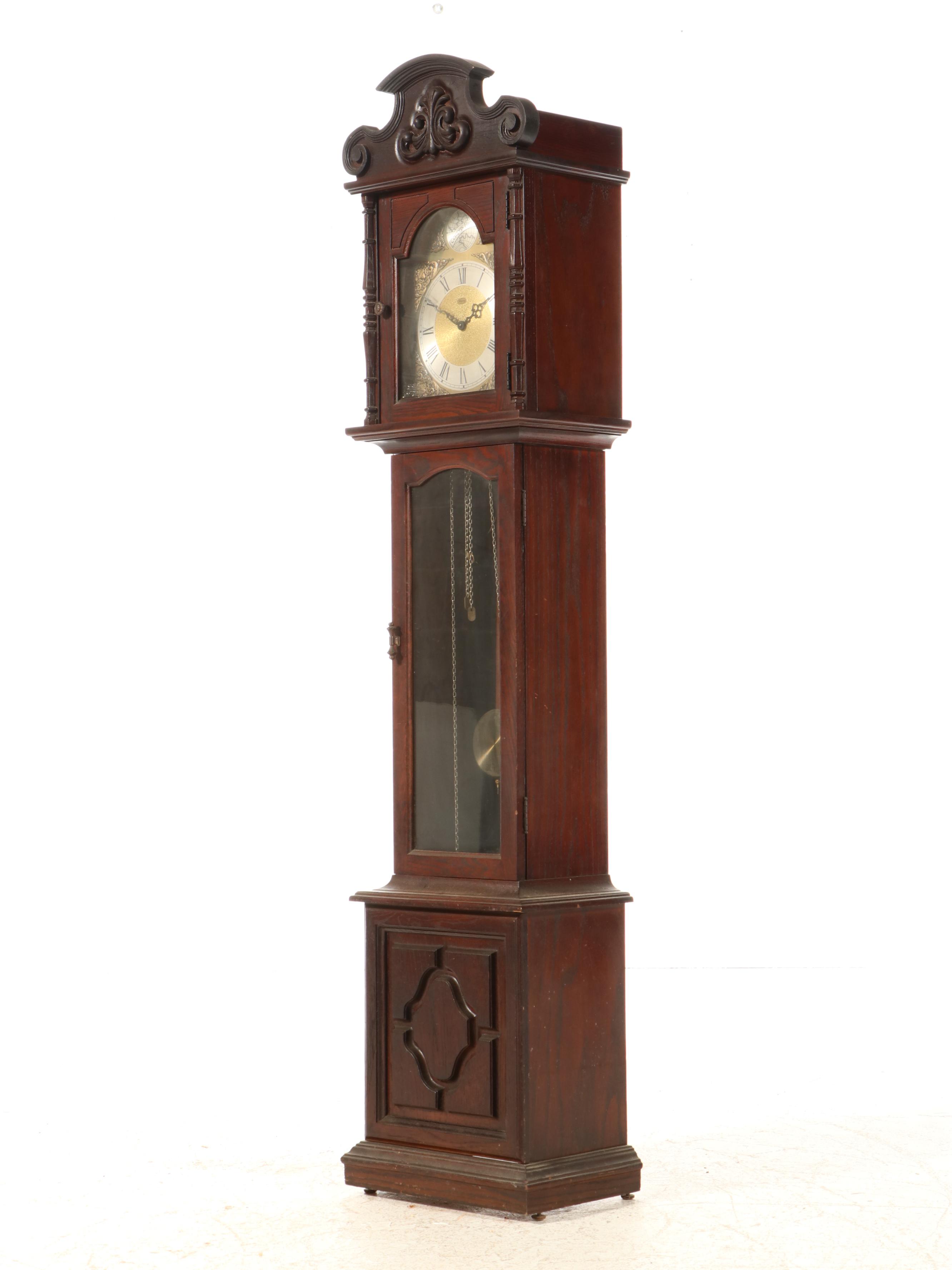 Ridgeway Tempus Fugit Oak Grandmother Clock