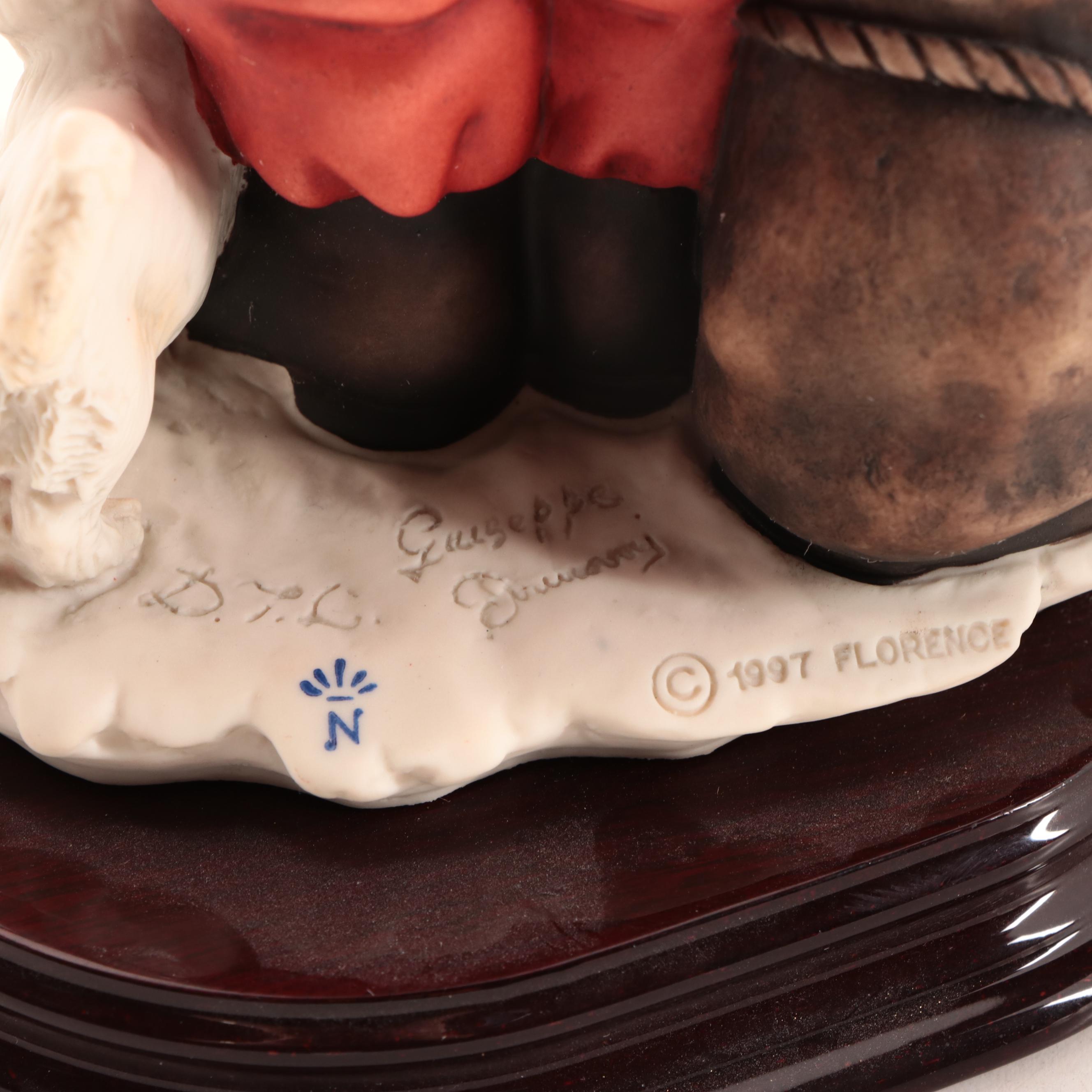 Giuseppe Armani Porcelain Santa Claus Figurine