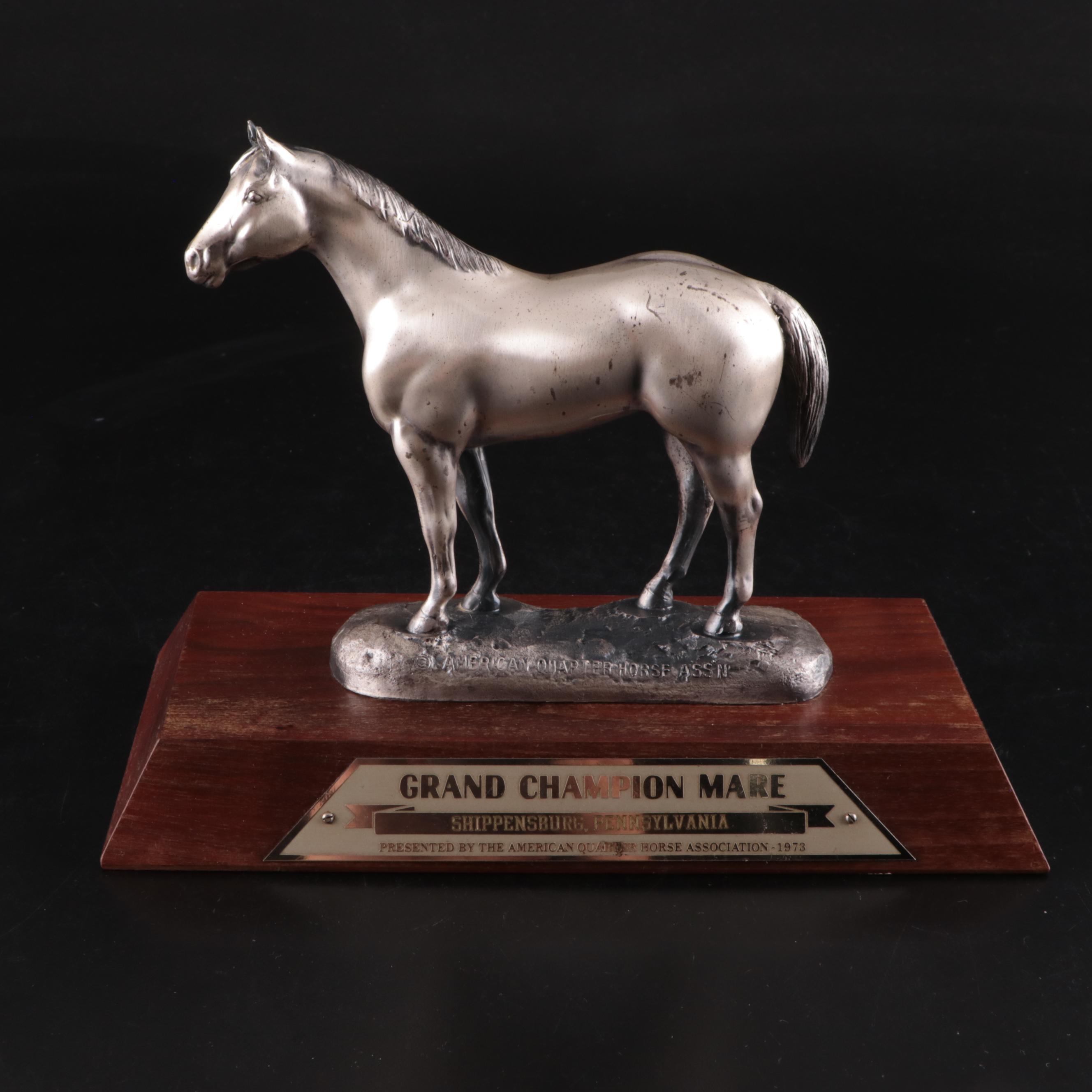 American Quarter Horse Association Grand Champion Mare Trophy
