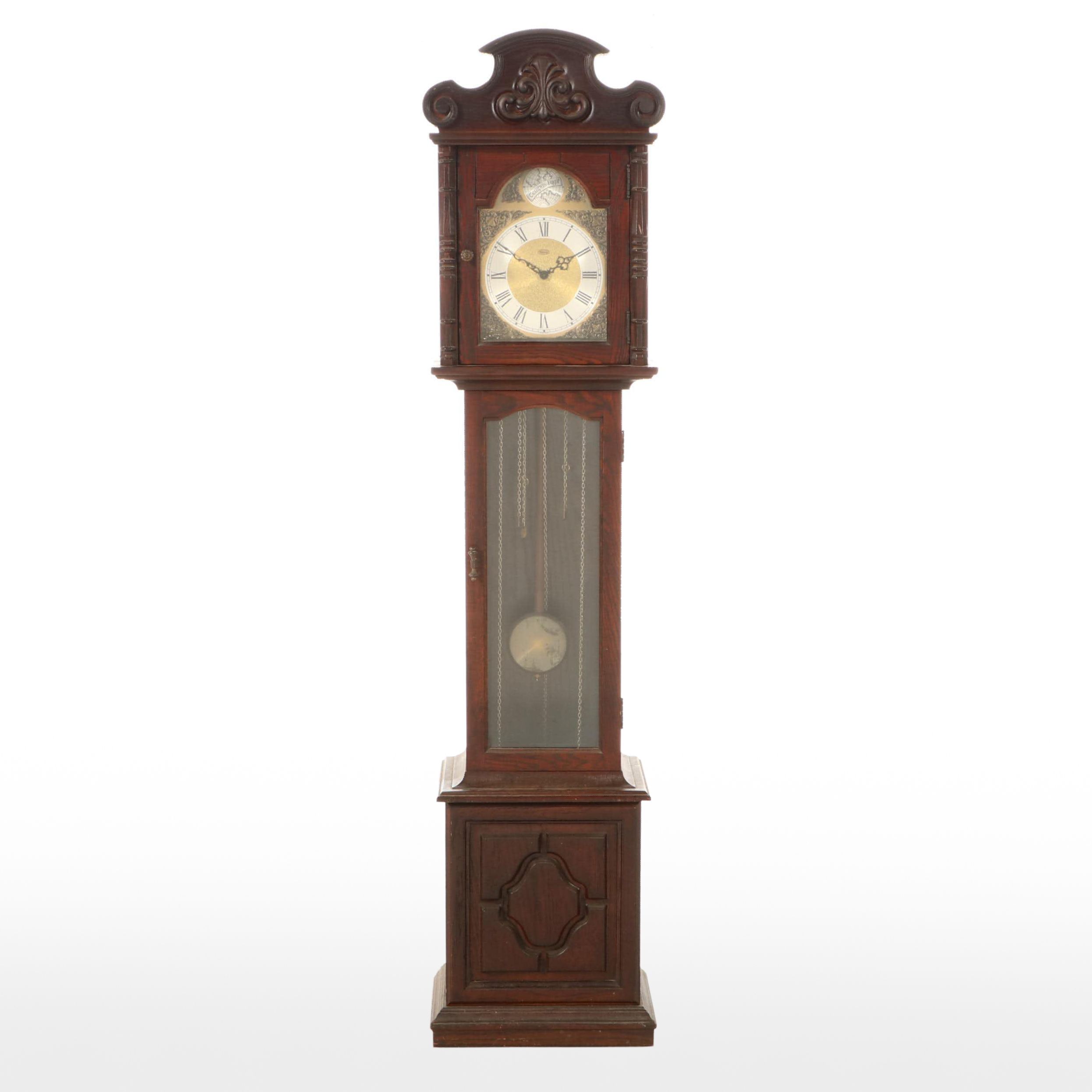 Ridgeway Tempus Fugit Oak Grandmother Clock