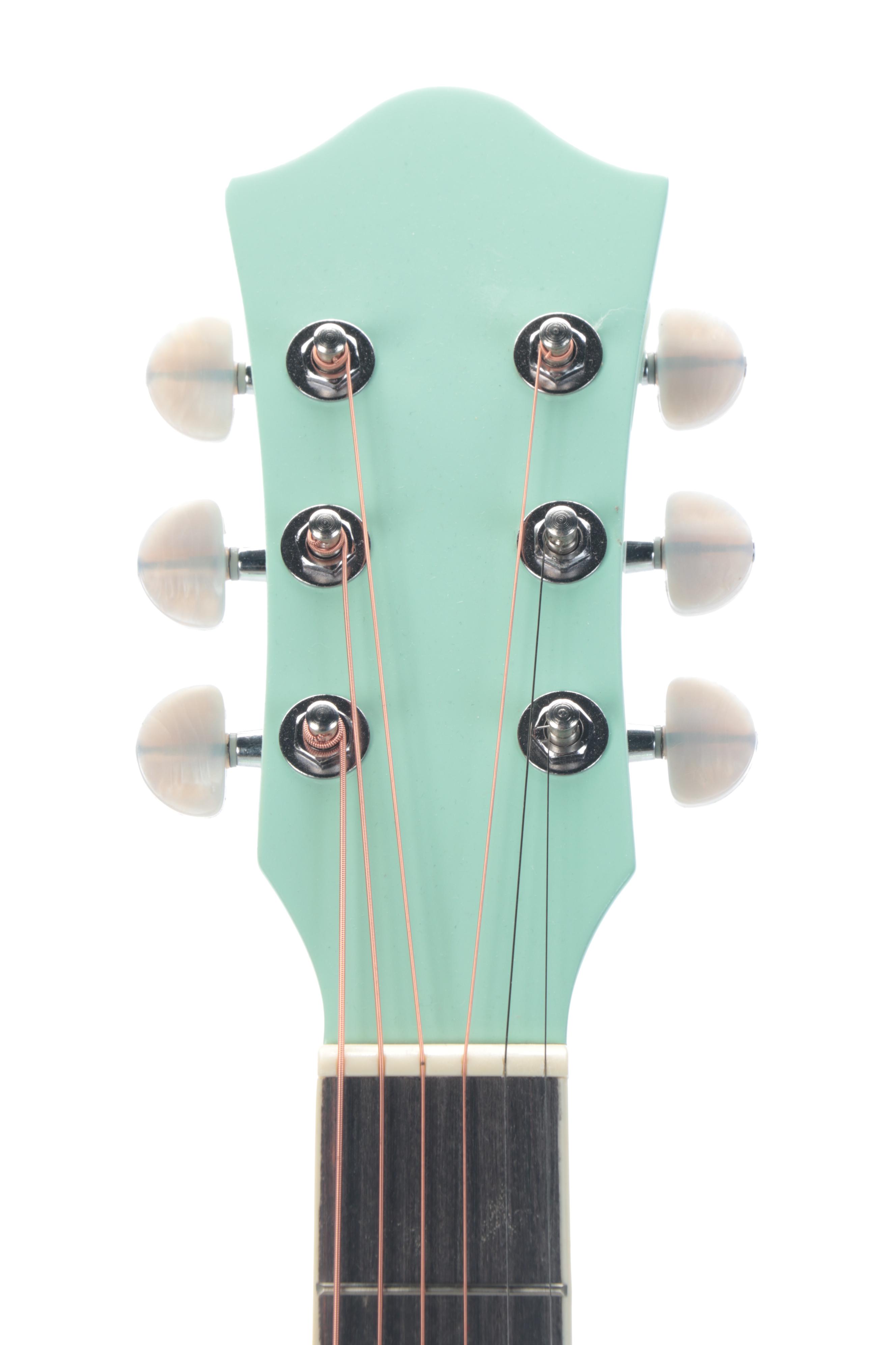 Signed Taylor Swift Mint Green Acoustic Guitar with Accessories
