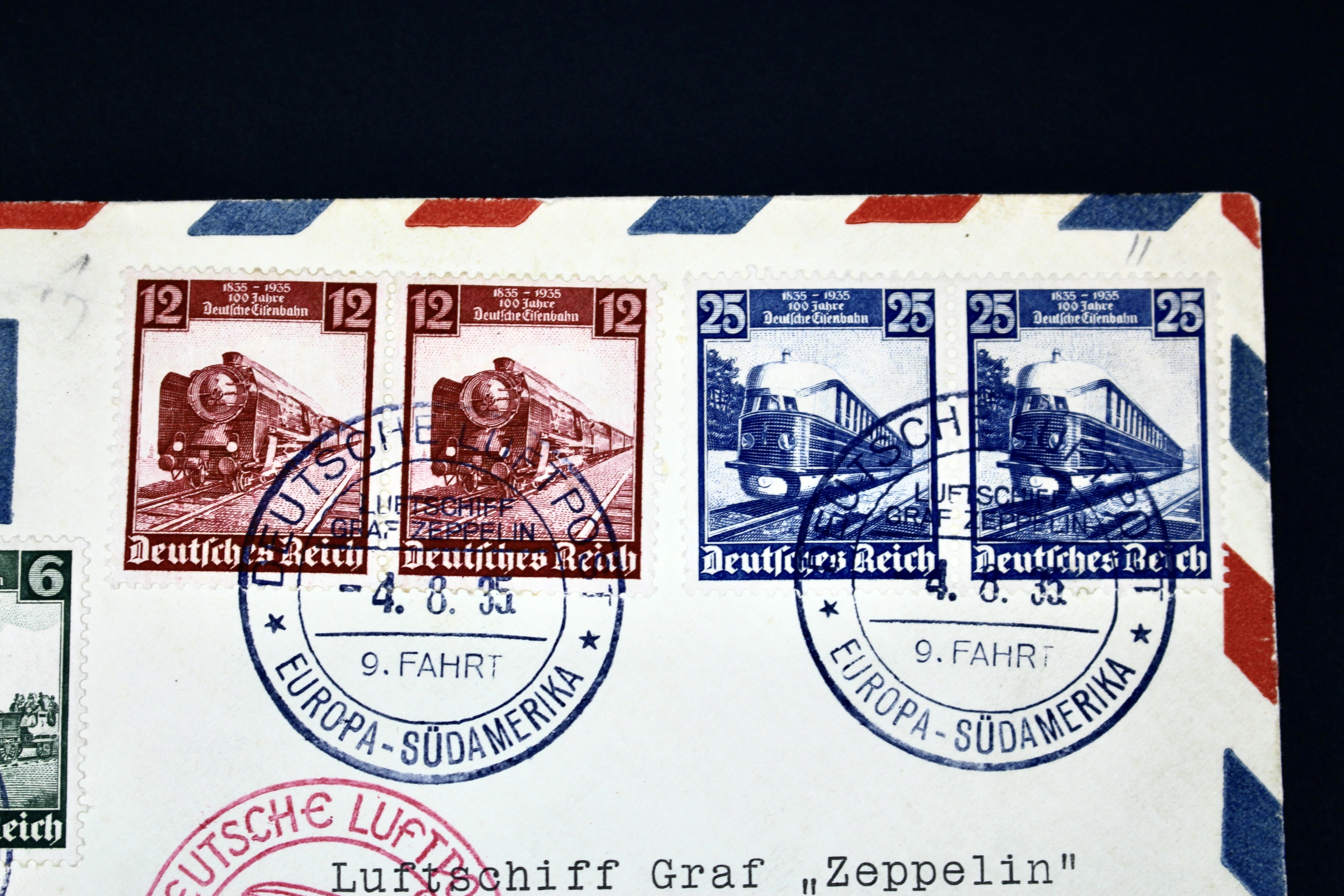 1935 Graf Zeppelin Postal Cover