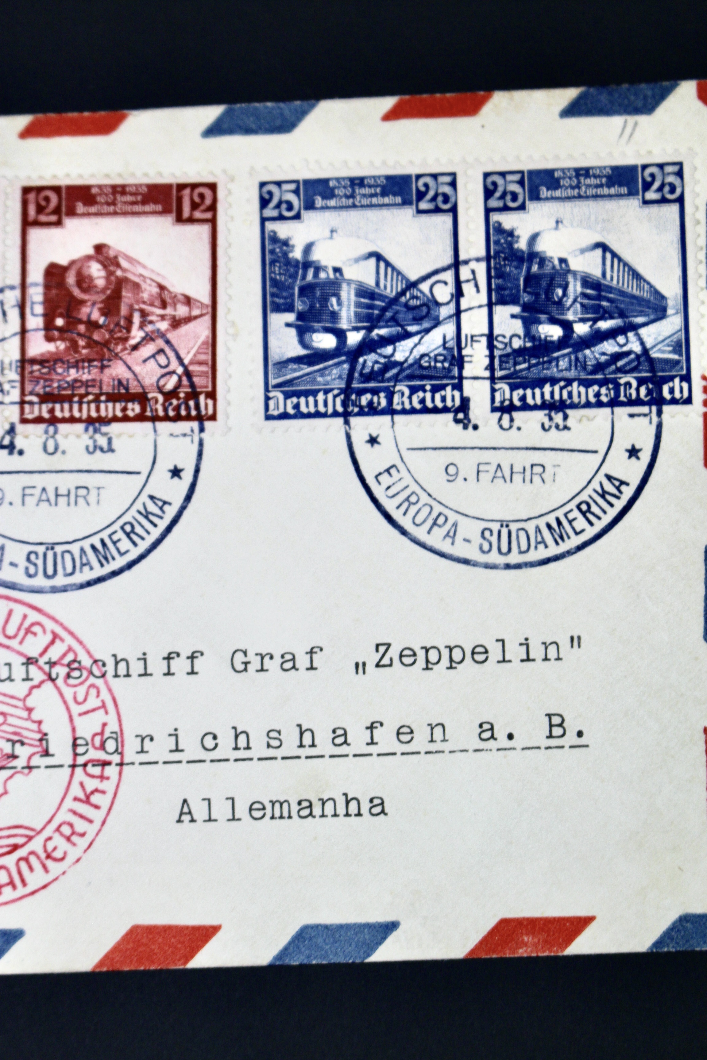1935 Graf Zeppelin Postal Cover