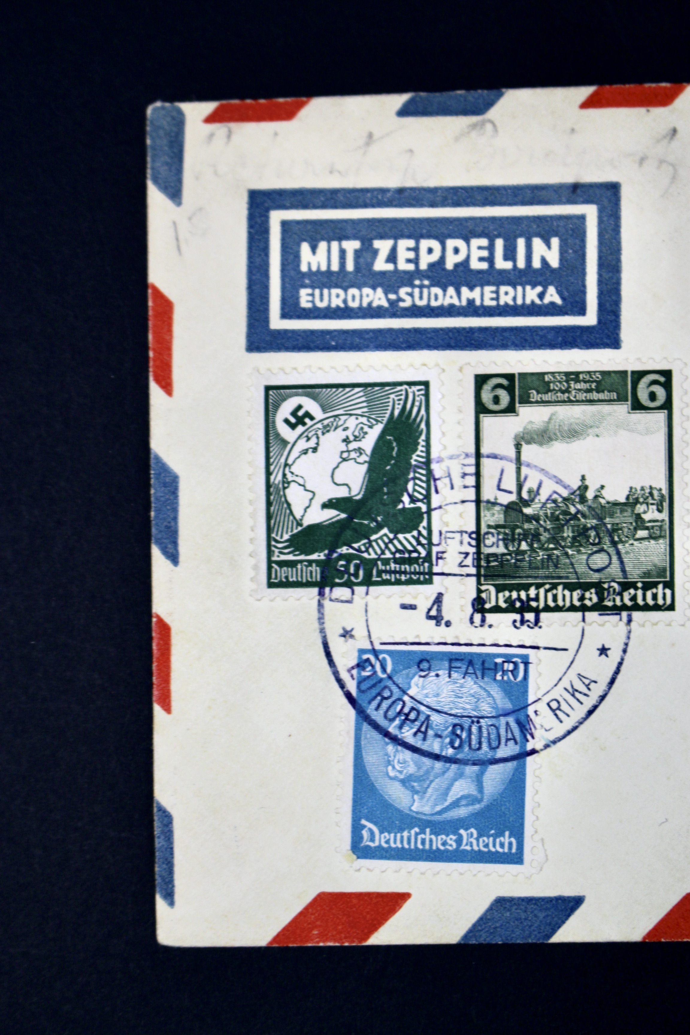 1935 Graf Zeppelin Postal Cover