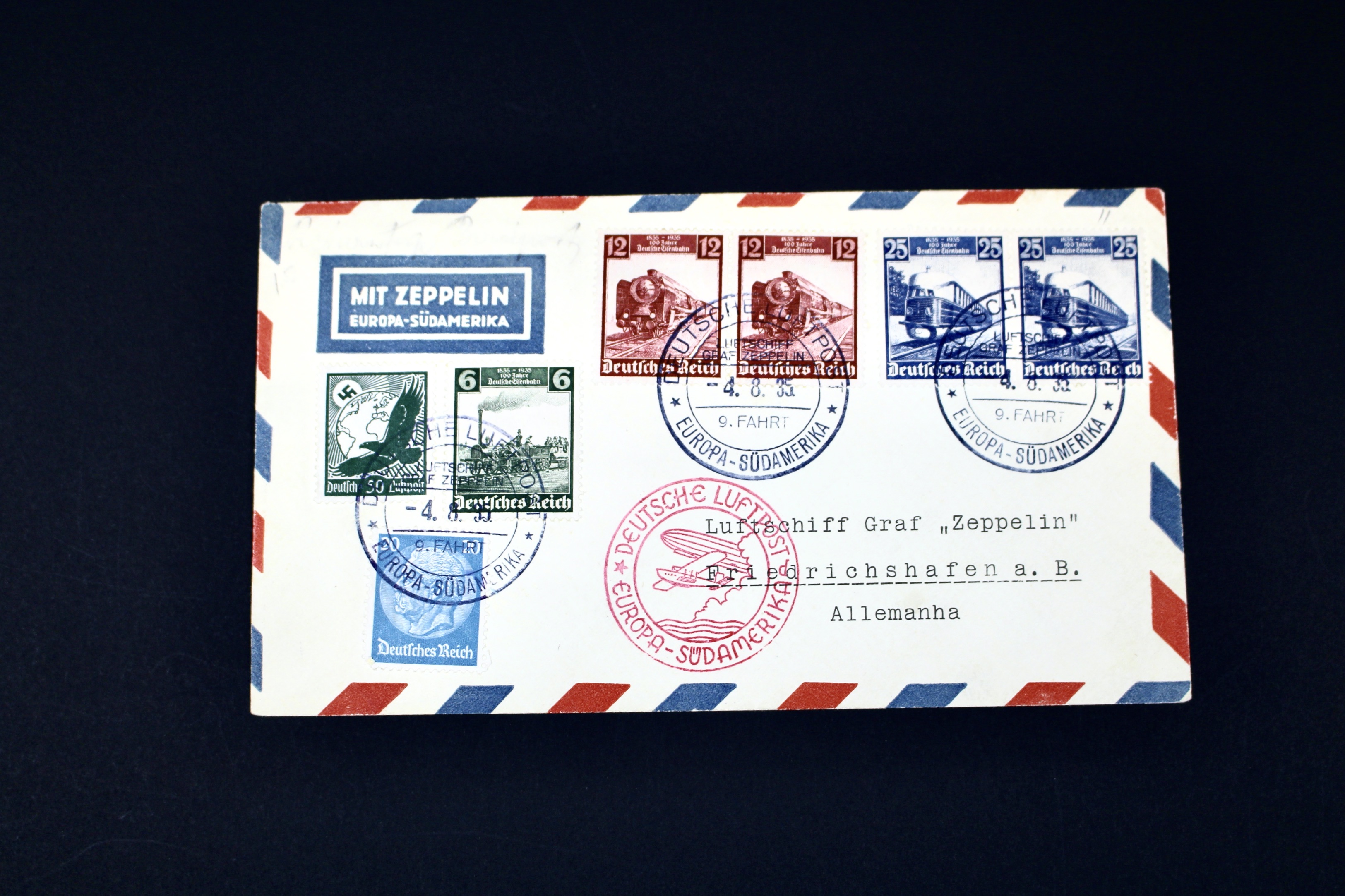 1935 Graf Zeppelin Postal Cover