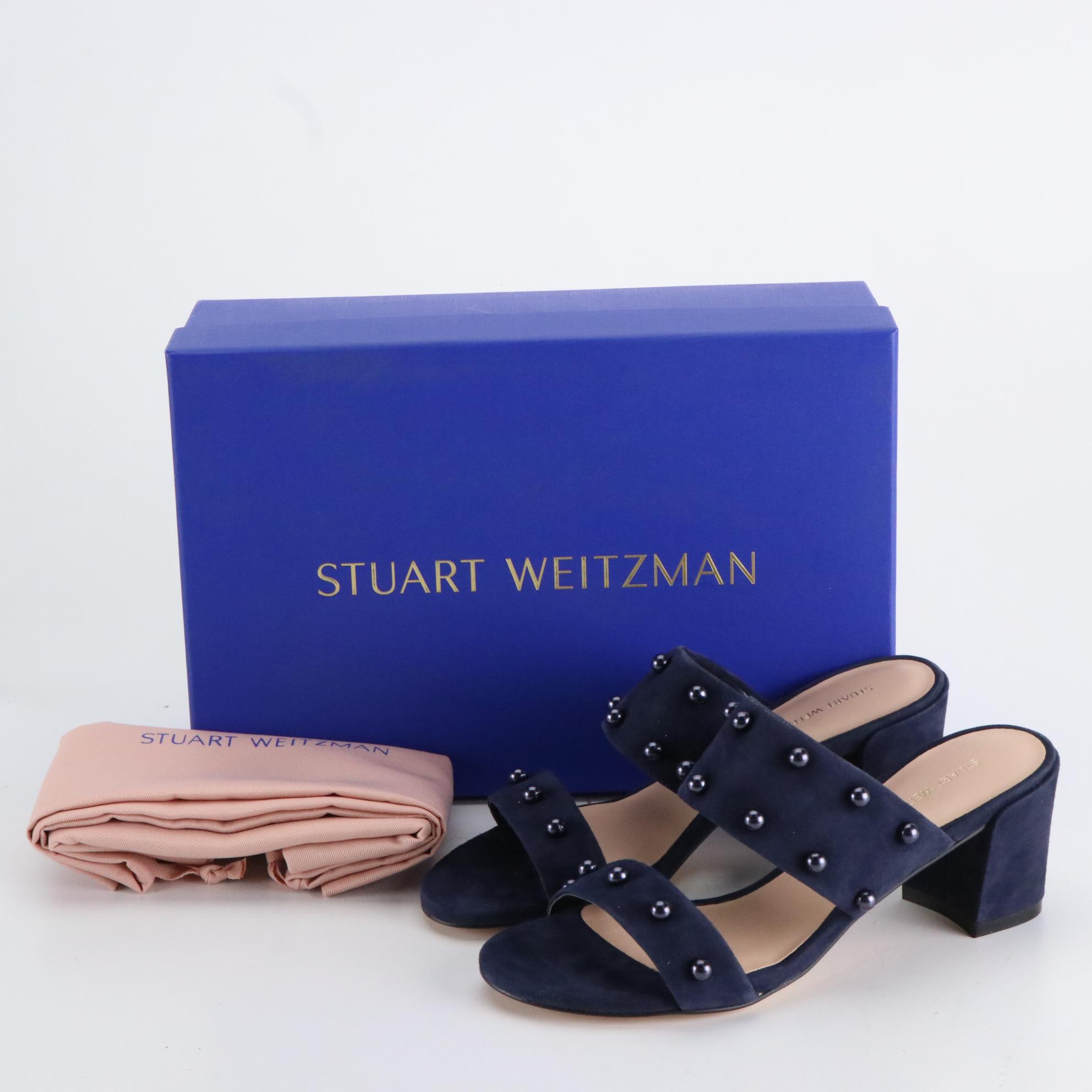 Stuart Weitzman Embellished Sandals and Jelly Flats in Boxes