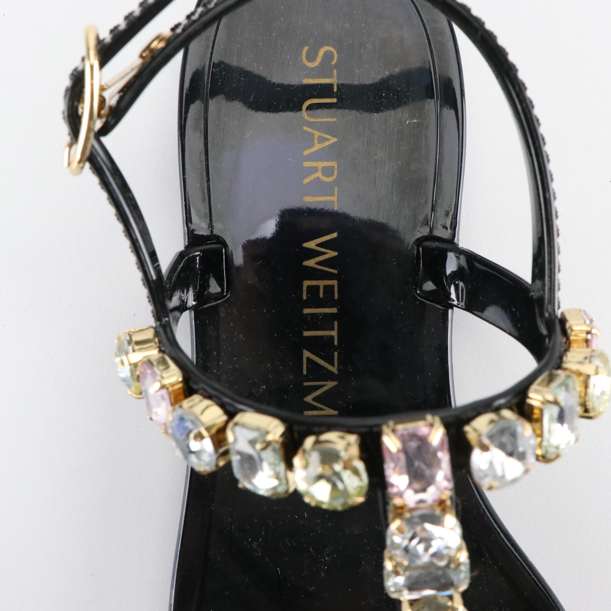 Stuart Weitzman Embellished Sandals and Jelly Flats in Boxes