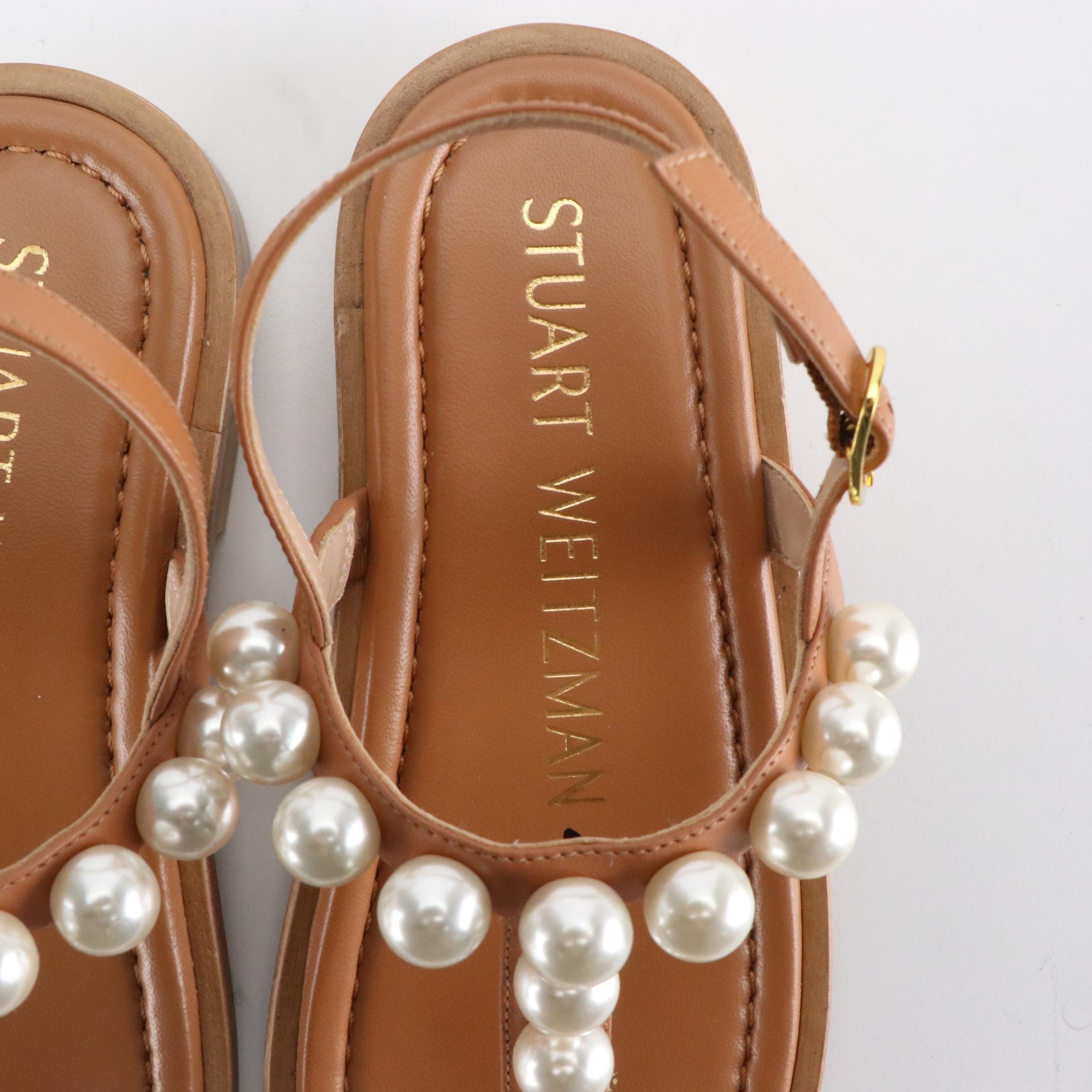 Stuart Weitzman Embellished Sandals and Jelly Flats in Boxes