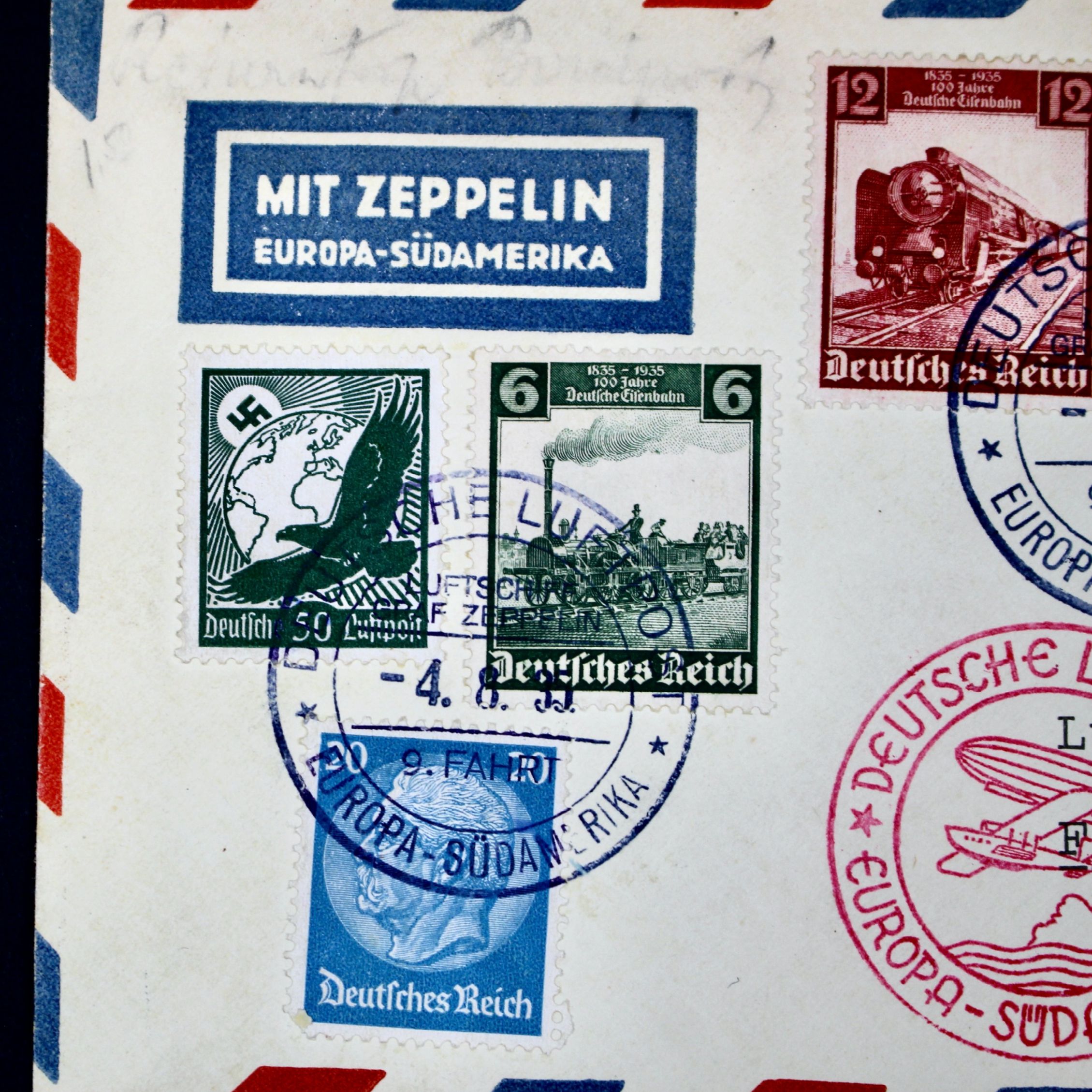 1935 Graf Zeppelin Postal Cover