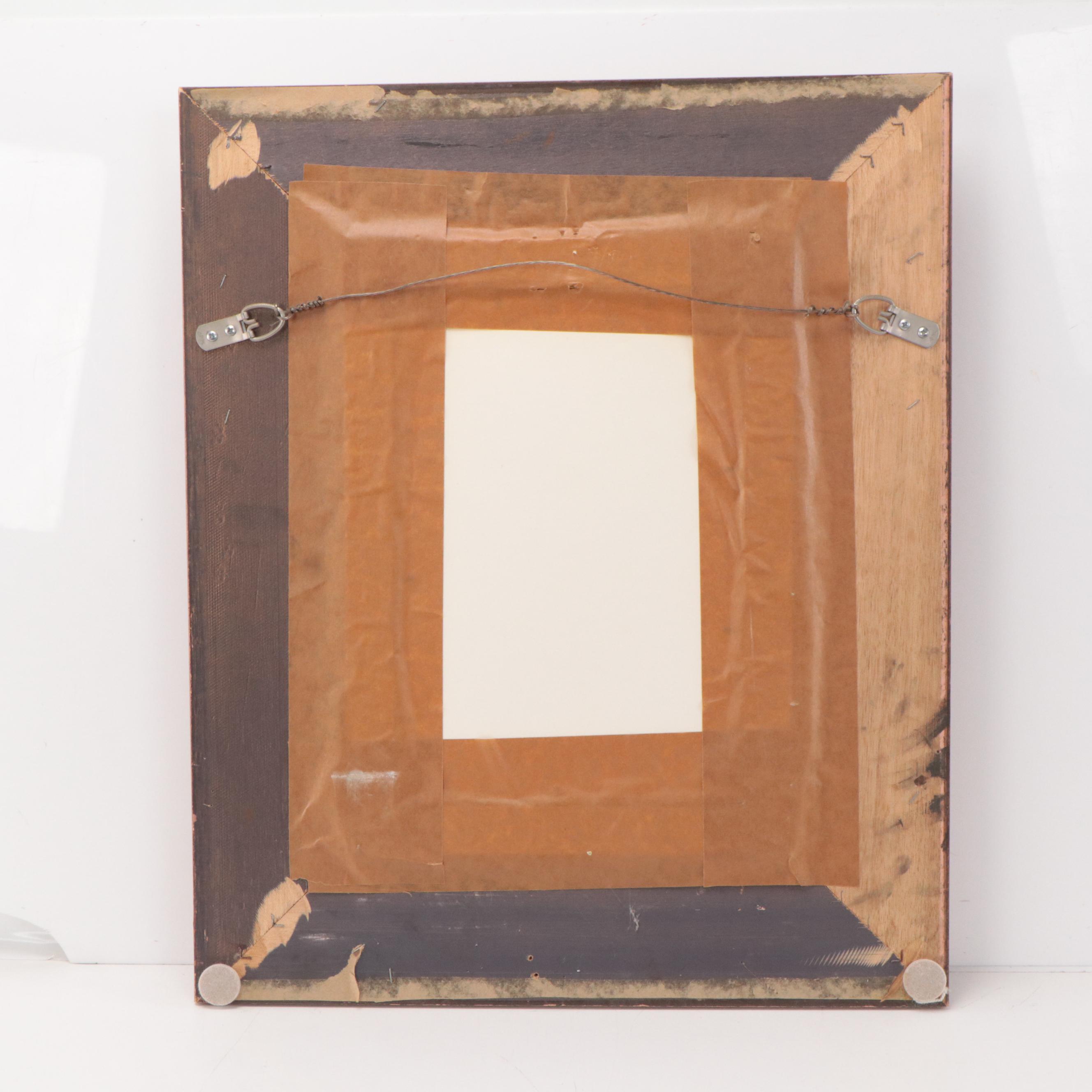 Offset Lithograph "La Scapigliata" After Leonardo da Vinci